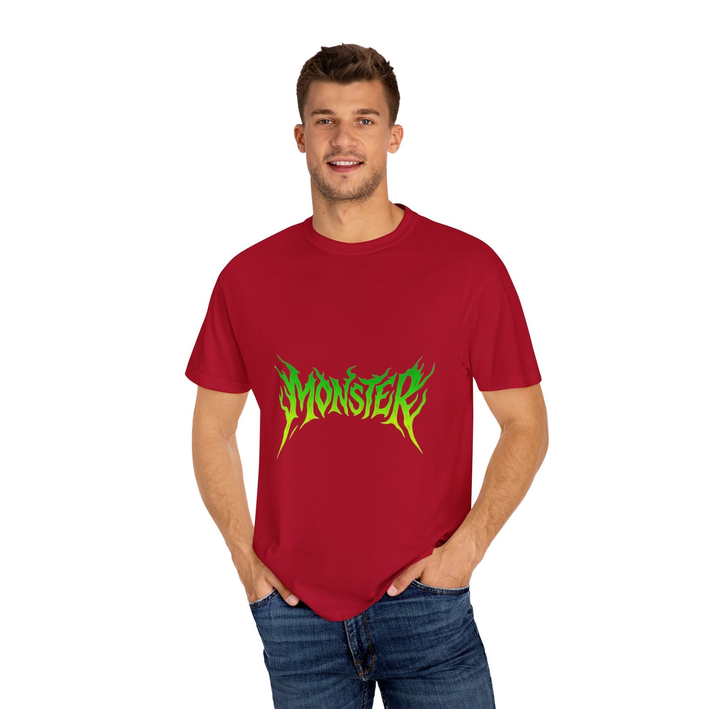 Monster-Themed Unisex T-Shirt, Fun Graphic Tee for Halloween, Casual Wear, Trendy Streetwear, Gift for Monsters Lovers