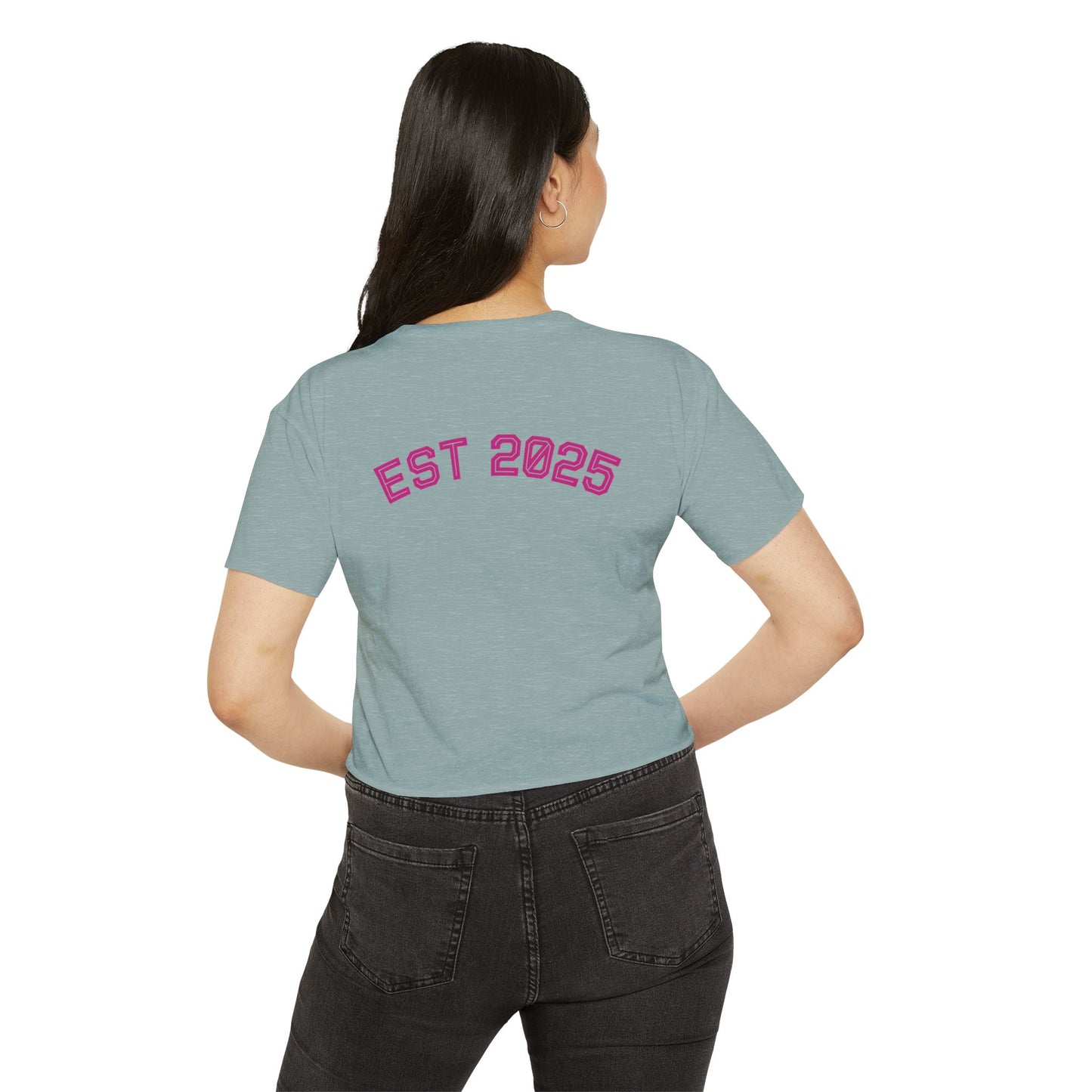 Festival Crop Top for Women, Chill Vibe Shirt, Perfect for Concerts, College Life, Summer Days, Personalized Gift