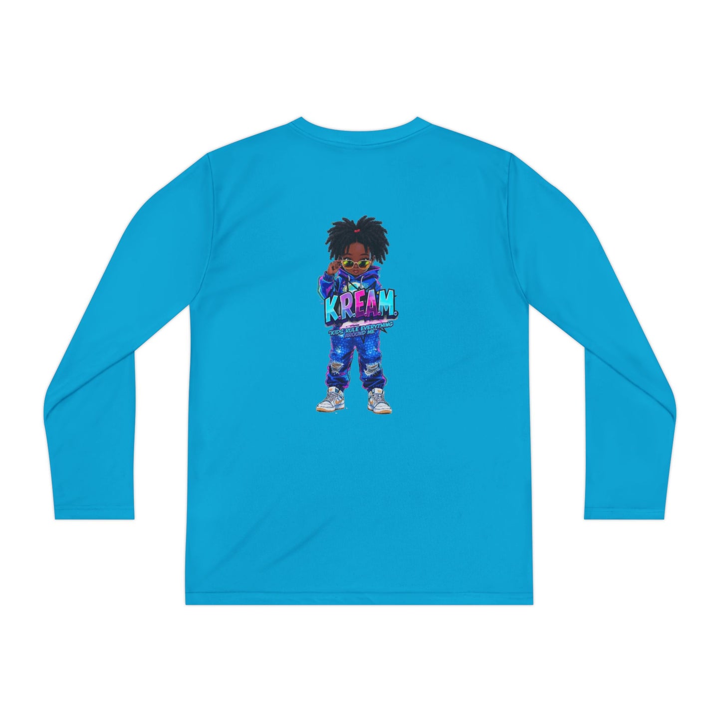 Youth Long Sleeve Tee for Trendy Kids, Cool Graphic Tee, Perfect for Birthdays, Playdates, School Events, Unique Gift Idea