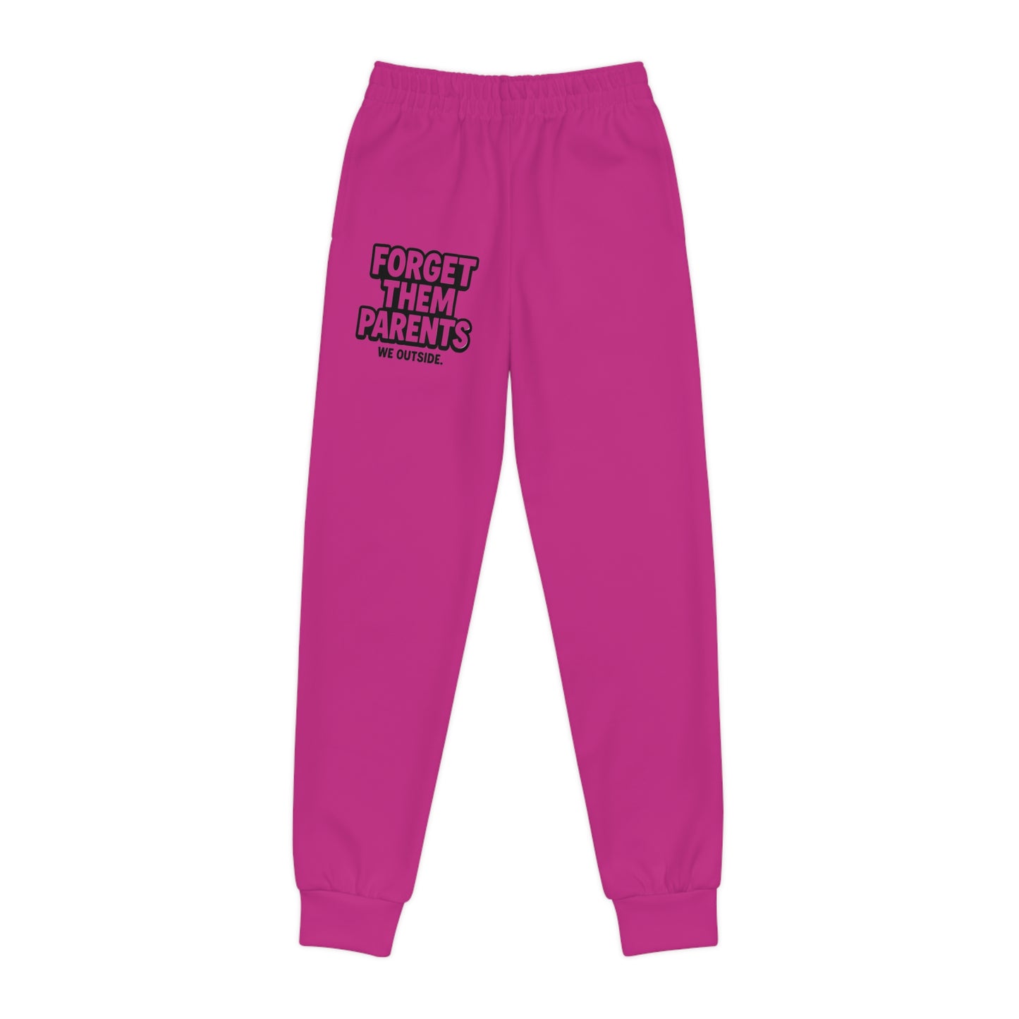 Youth Joggers with Fun Parental Sayings, Trendy Activewear for Kids, Perfect for Gifts, School, Casual Wear, and Family Outings