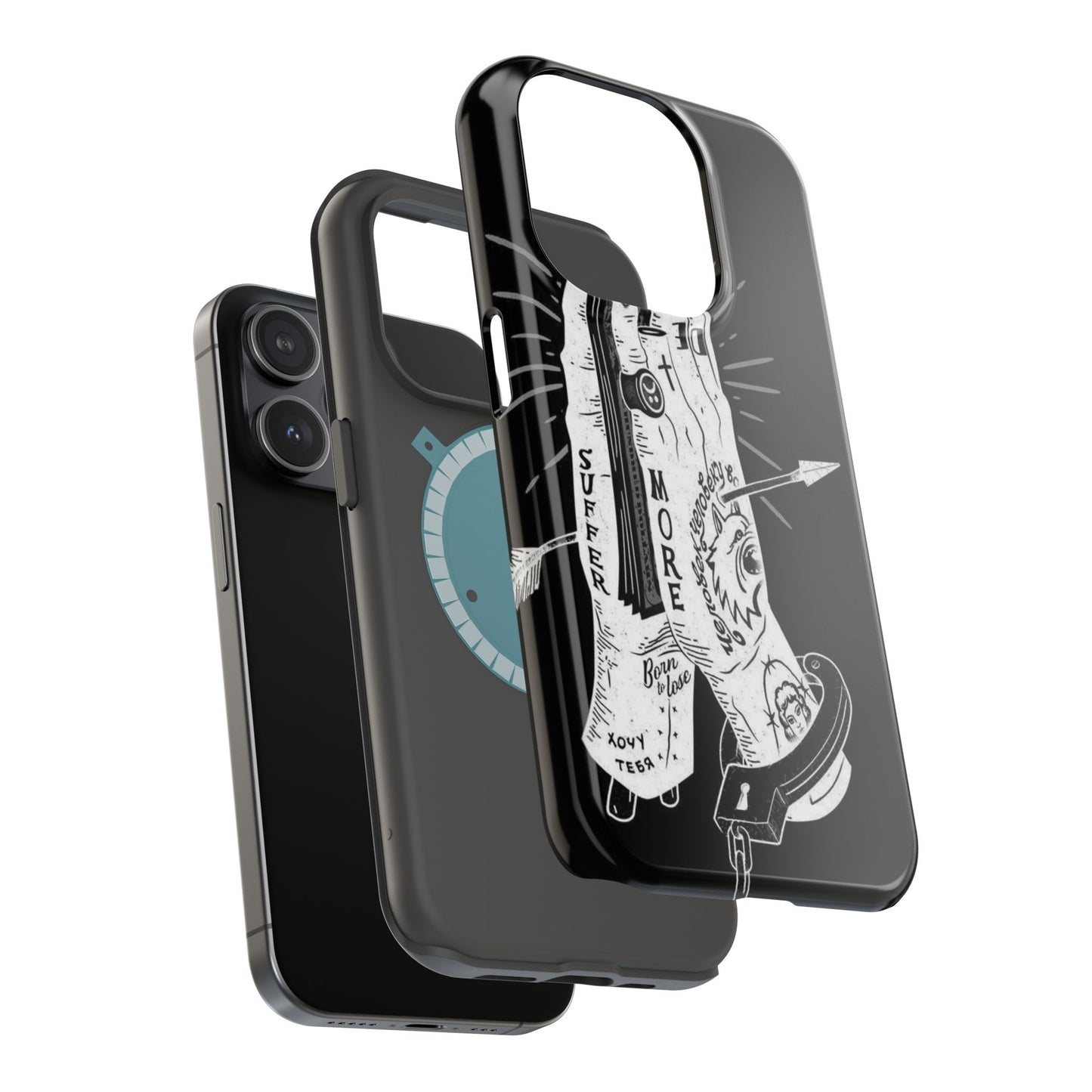 Magnetic Impact-Resistant Phone Case - Stylish & Protective, Ideal Gift for Friends, Holiday Essential, Trendy Accents, Unique Design