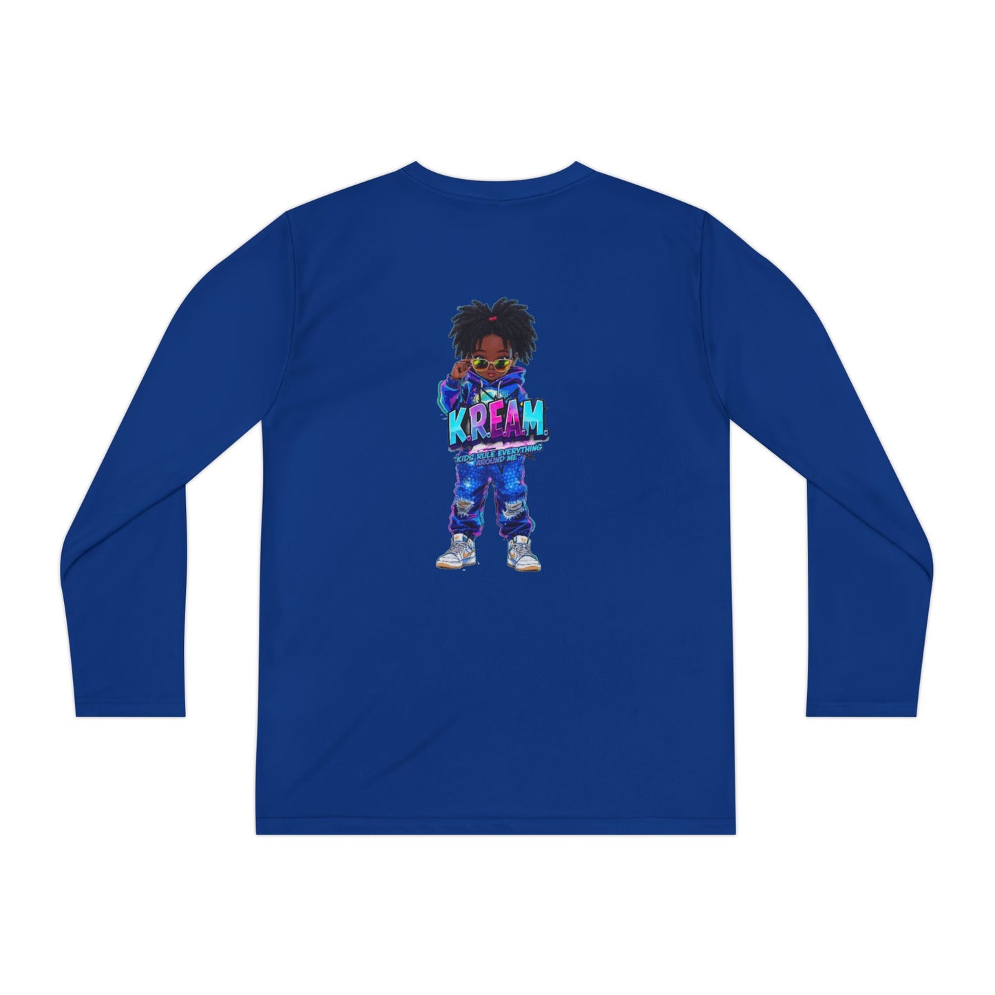 Youth Long Sleeve Tee for Trendy Kids, Cool Graphic Tee, Perfect for Birthdays, Playdates, School Events, Unique Gift Idea