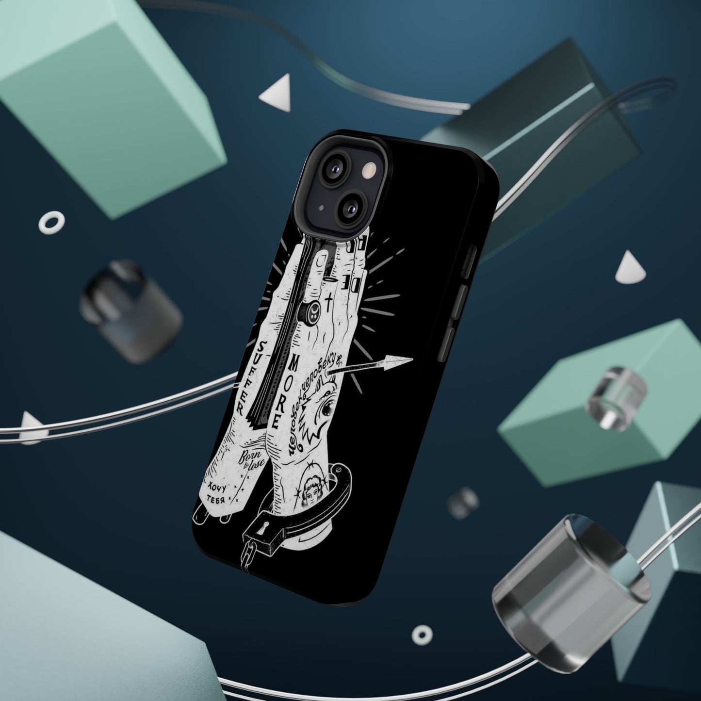 Magnetic Impact-Resistant Phone Case - Stylish & Protective, Ideal Gift for Friends, Holiday Essential, Trendy Accents, Unique Design