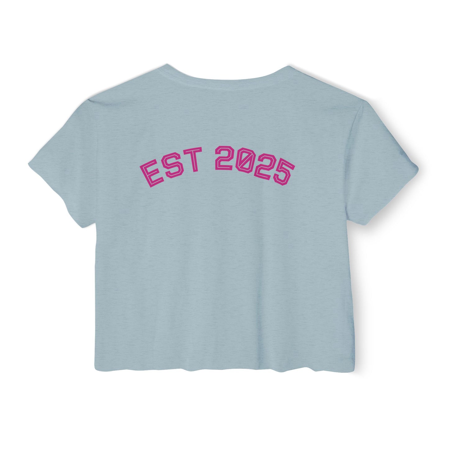 Festival Crop Top for Women, Chill Vibe Shirt, Perfect for Concerts, College Life, Summer Days, Personalized Gift