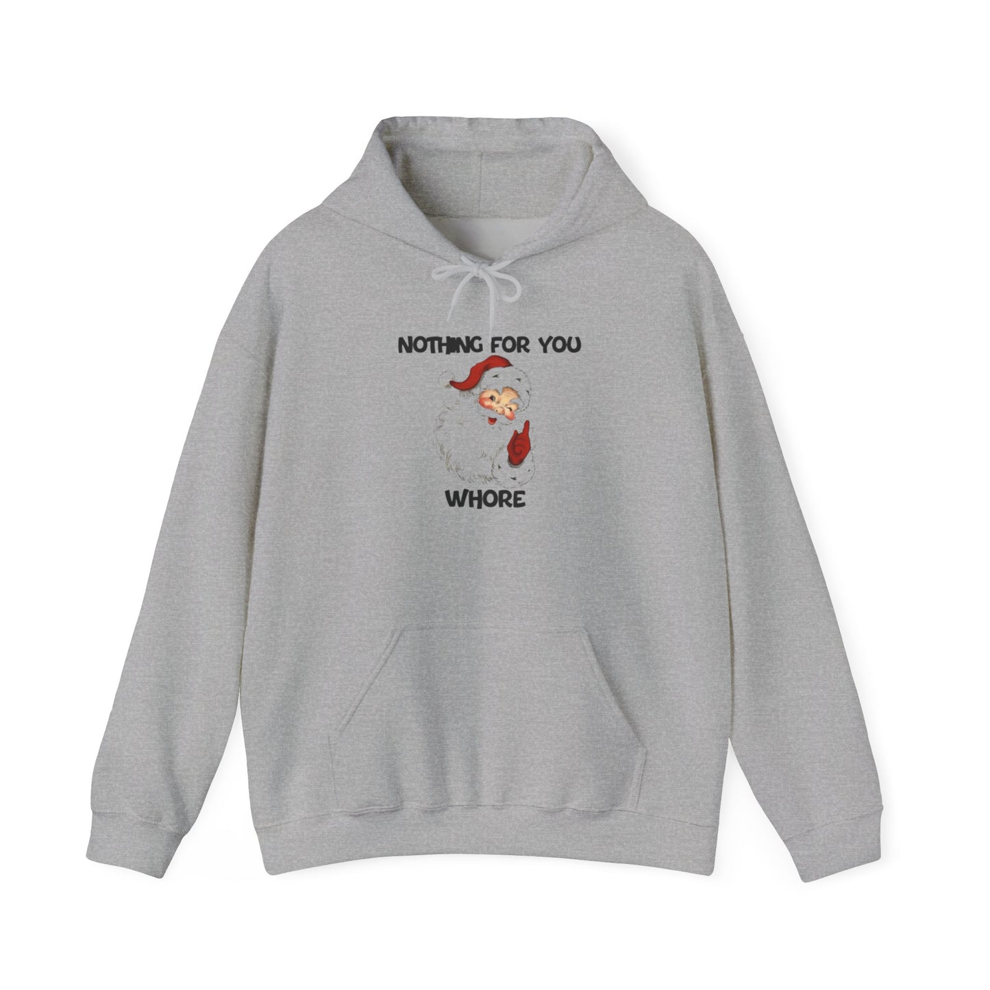 Funny Christmas Hoodie, Unisex Holiday Sweatshirt, Santa Humor Gift, Christmas Party Apparel, Gift for Friends, Winter Fashion, Cozy Wear