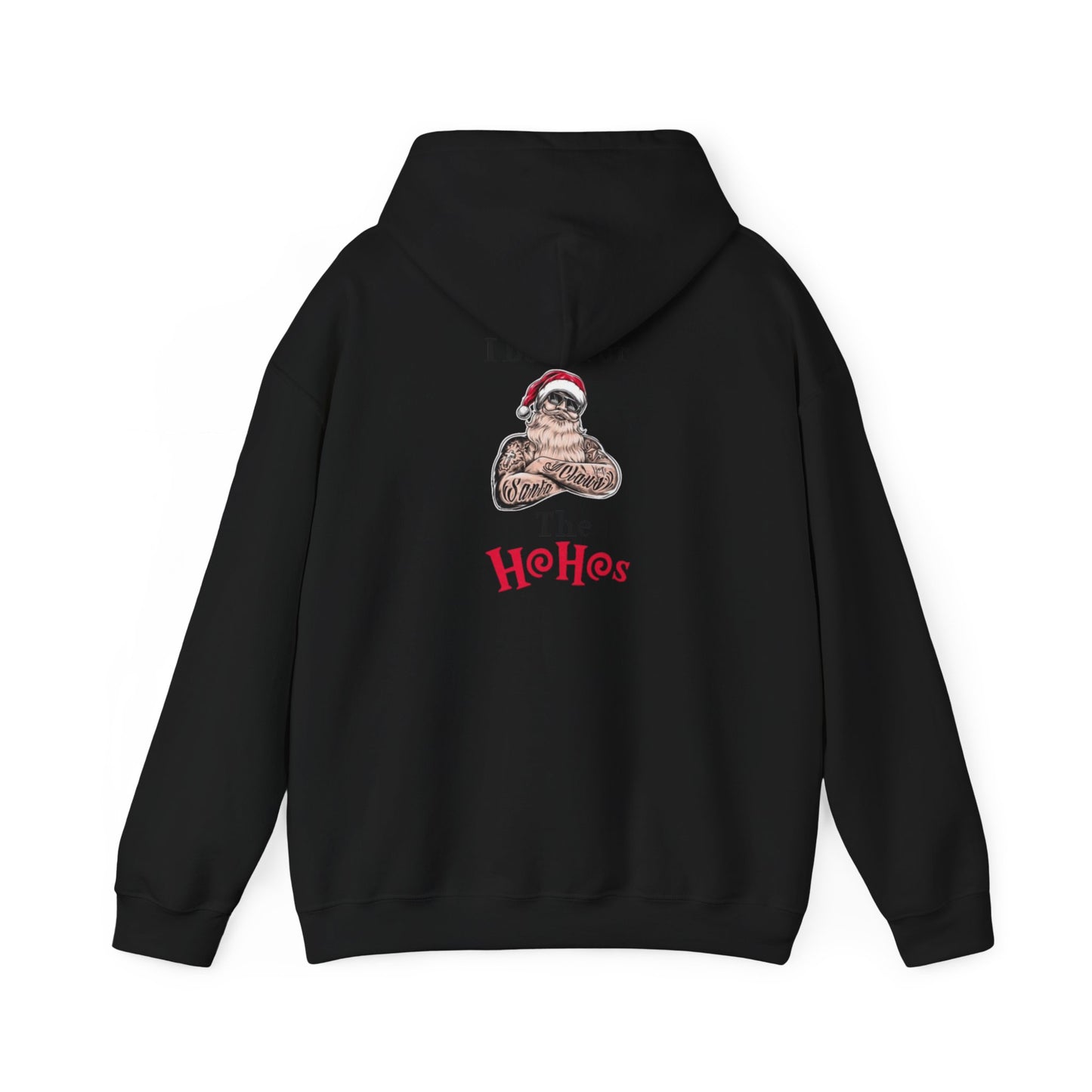 Funny Santa Holiday Sweatshirt, Cozy Gift for Sloth Lovers, Warm Hoodie for Christmas Parties, Casual Lounge Wear, Unique Present