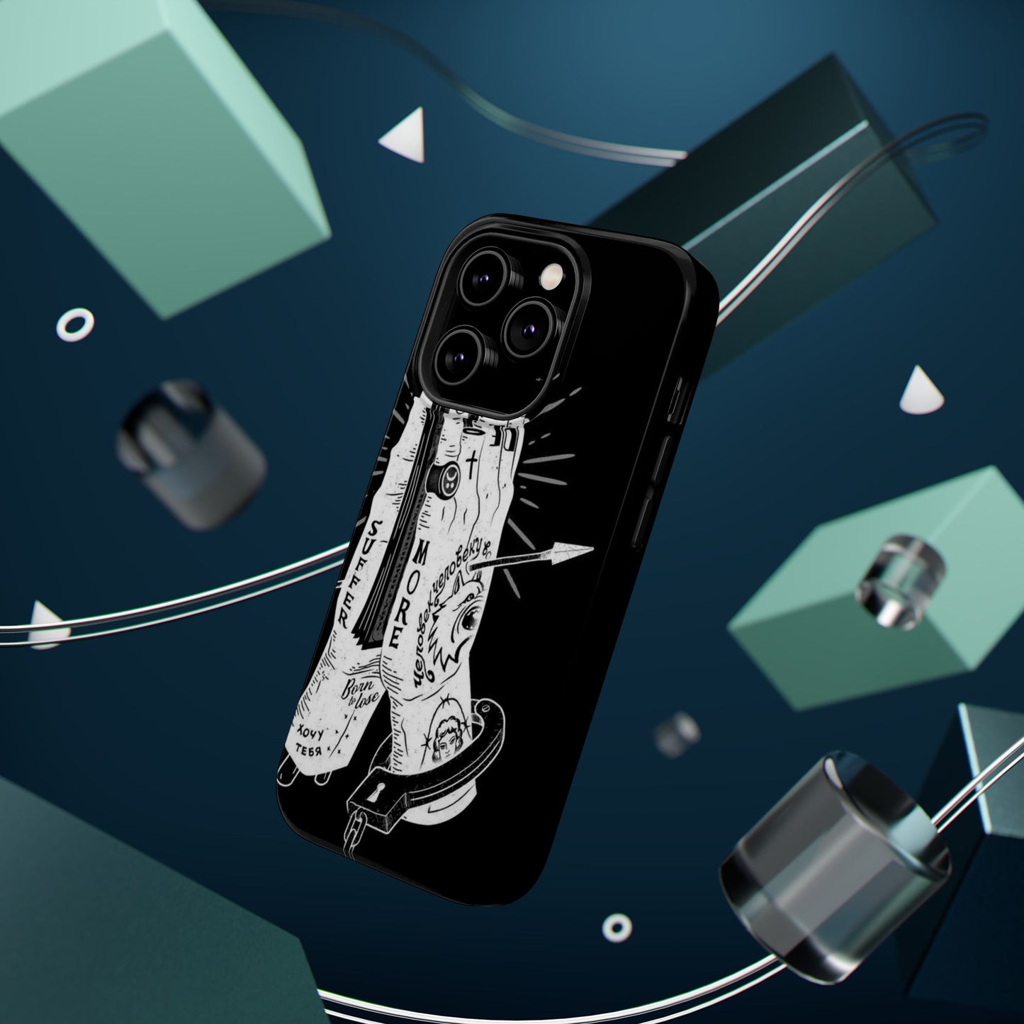Magnetic Impact-Resistant Phone Case - Stylish & Protective, Ideal Gift for Friends, Holiday Essential, Trendy Accents, Unique Design