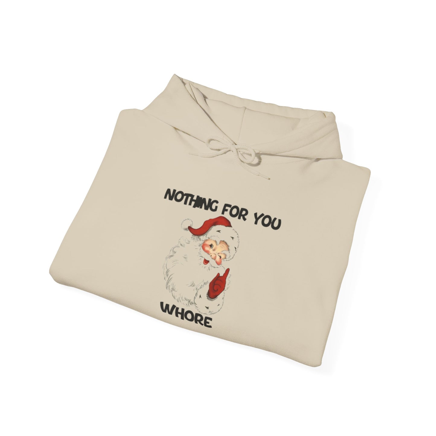 Funny Christmas Hoodie, Unisex Holiday Sweatshirt, Santa Humor Gift, Christmas Party Apparel, Gift for Friends, Winter Fashion, Cozy Wear