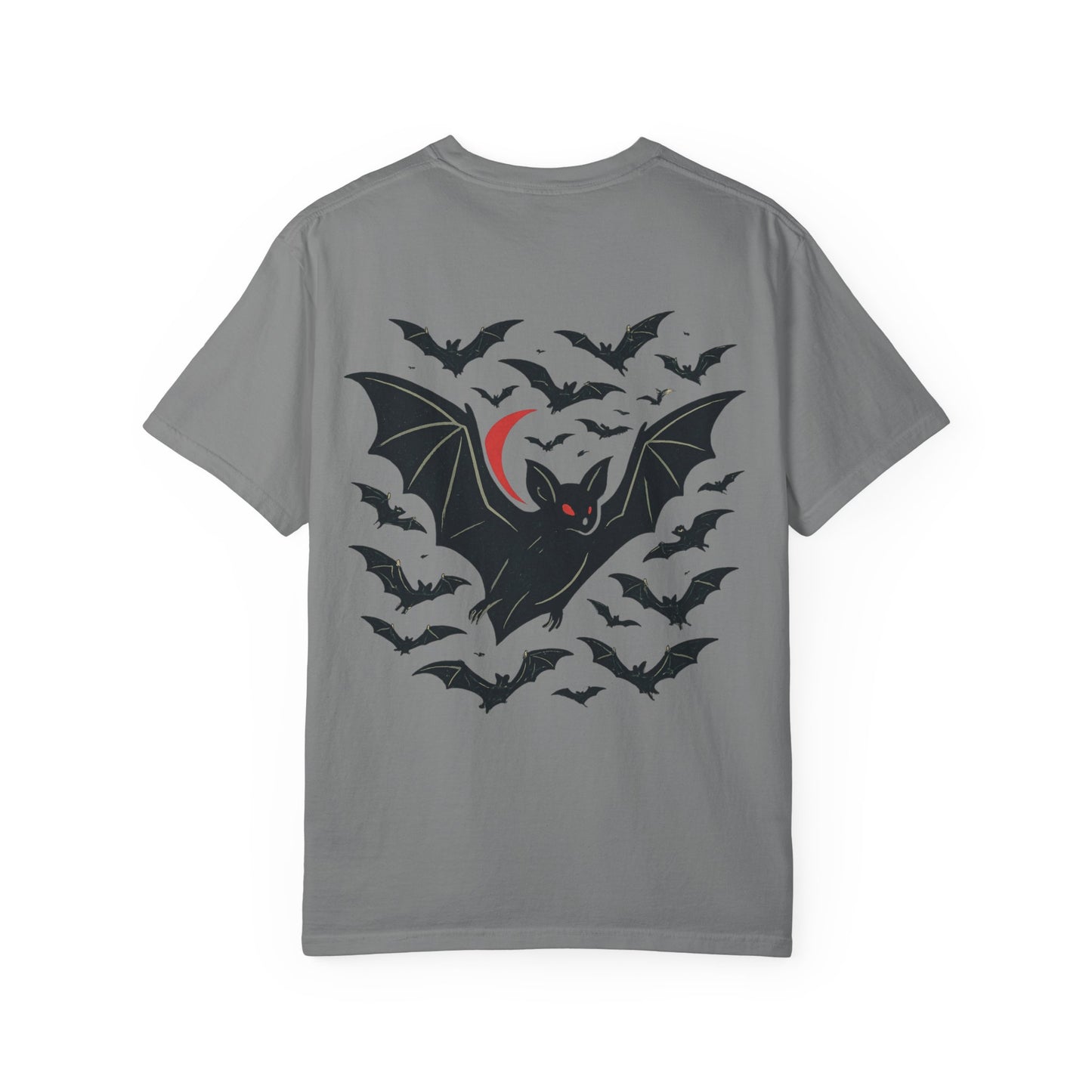 Halloween Themed Unisex T-Shirt with Bats and Humor