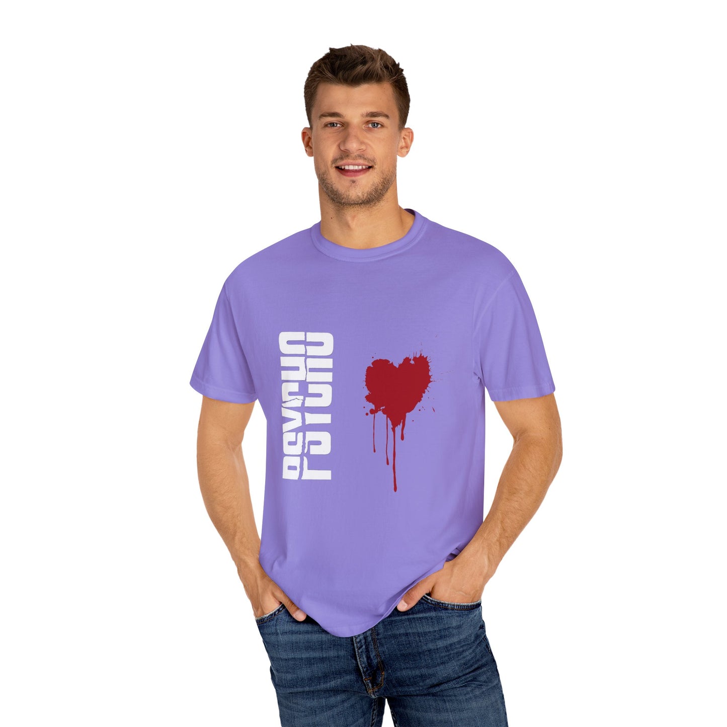 Bleeding Heart Unisex T-Shirt, Casual Love Tee, Heart Graphic Shirt, Gift for Him/Her, Streetwear, Valentine's Day Tee