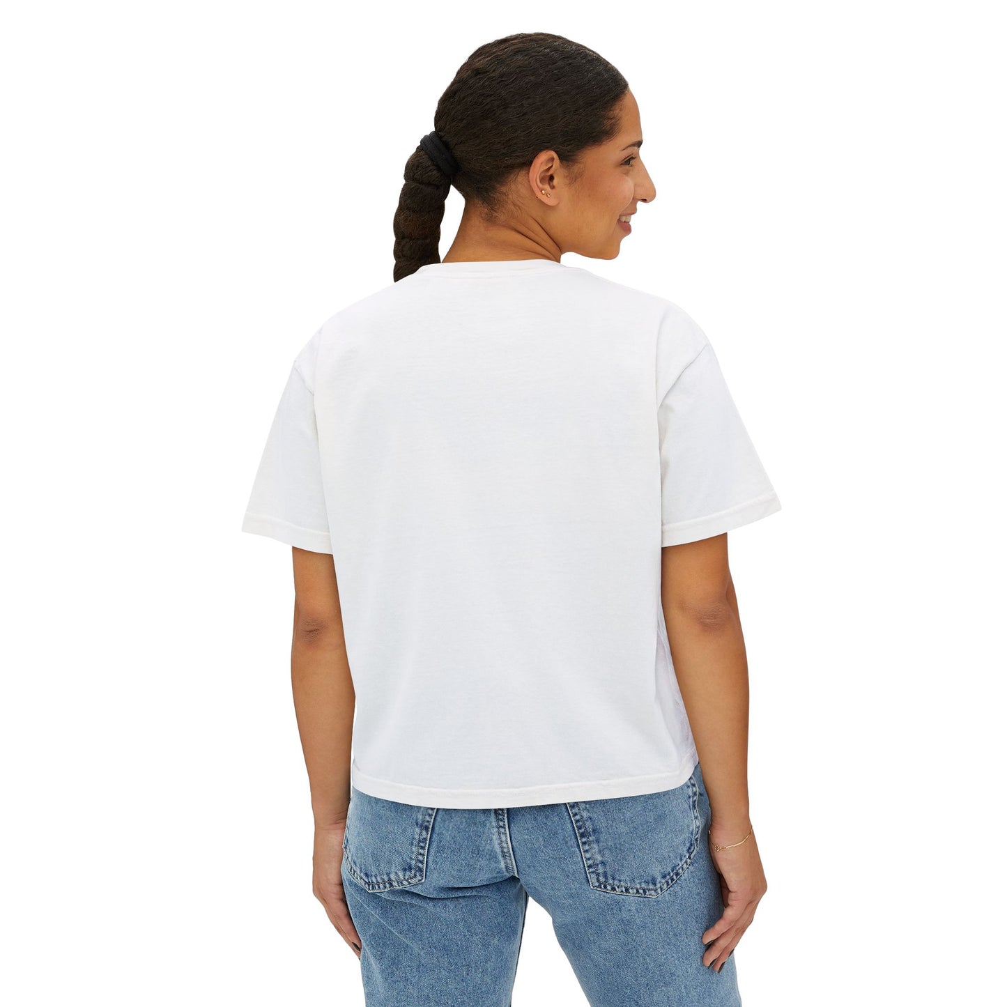 Empowered CEO Women's Boxy Tee, Casual Outfit, Gift for Graduates, Entrepreneur Shirt, Business Apparel, Motivational Top