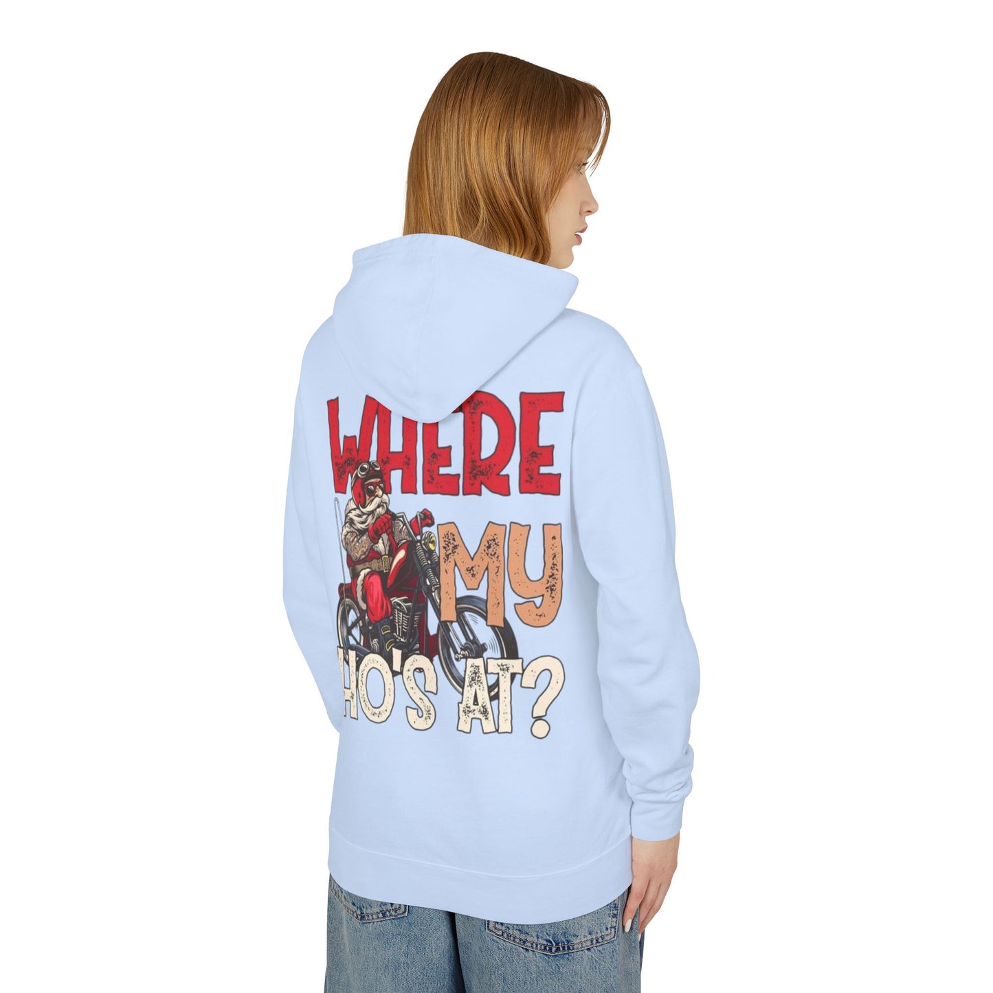 Unisex Hoodie with Fun Motorcycle Graphic, Trendy Loungewear, Perfect for Riders, Casual Weekend Wear, Unique Gift for Bikers