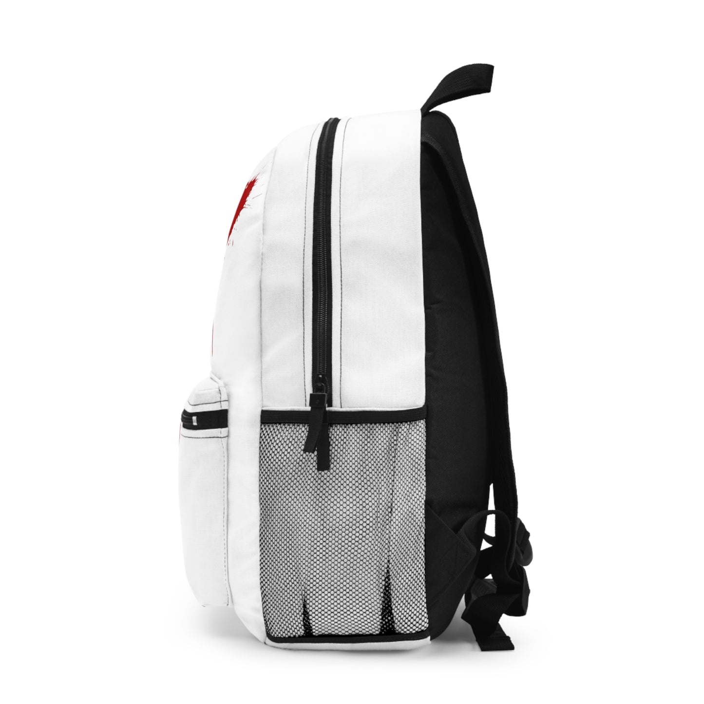 Psycho Heart Backpack - Trendy School Bag, Graphic Daypack, Unique Gift for Students, Halloween Accessory, Streetwear