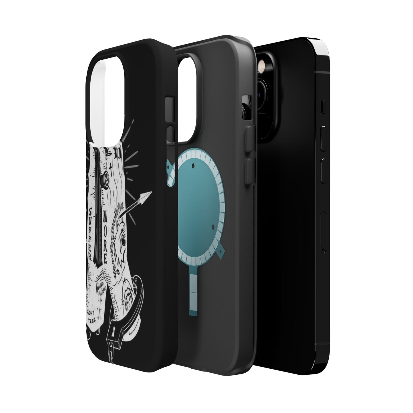 Magnetic Impact-Resistant Phone Case - Stylish & Protective, Ideal Gift for Friends, Holiday Essential, Trendy Accents, Unique Design