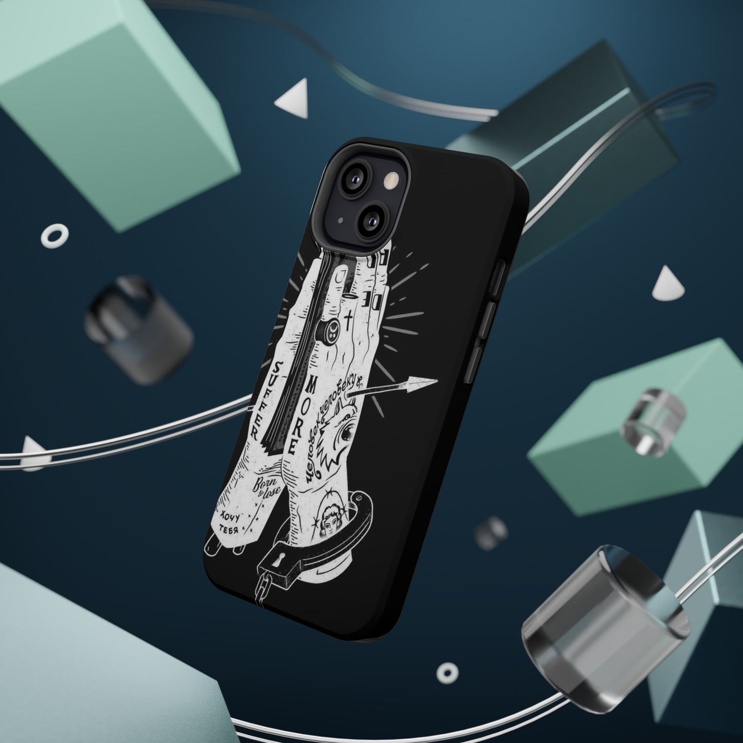 Magnetic Impact-Resistant Phone Case - Stylish & Protective, Ideal Gift for Friends, Holiday Essential, Trendy Accents, Unique Design