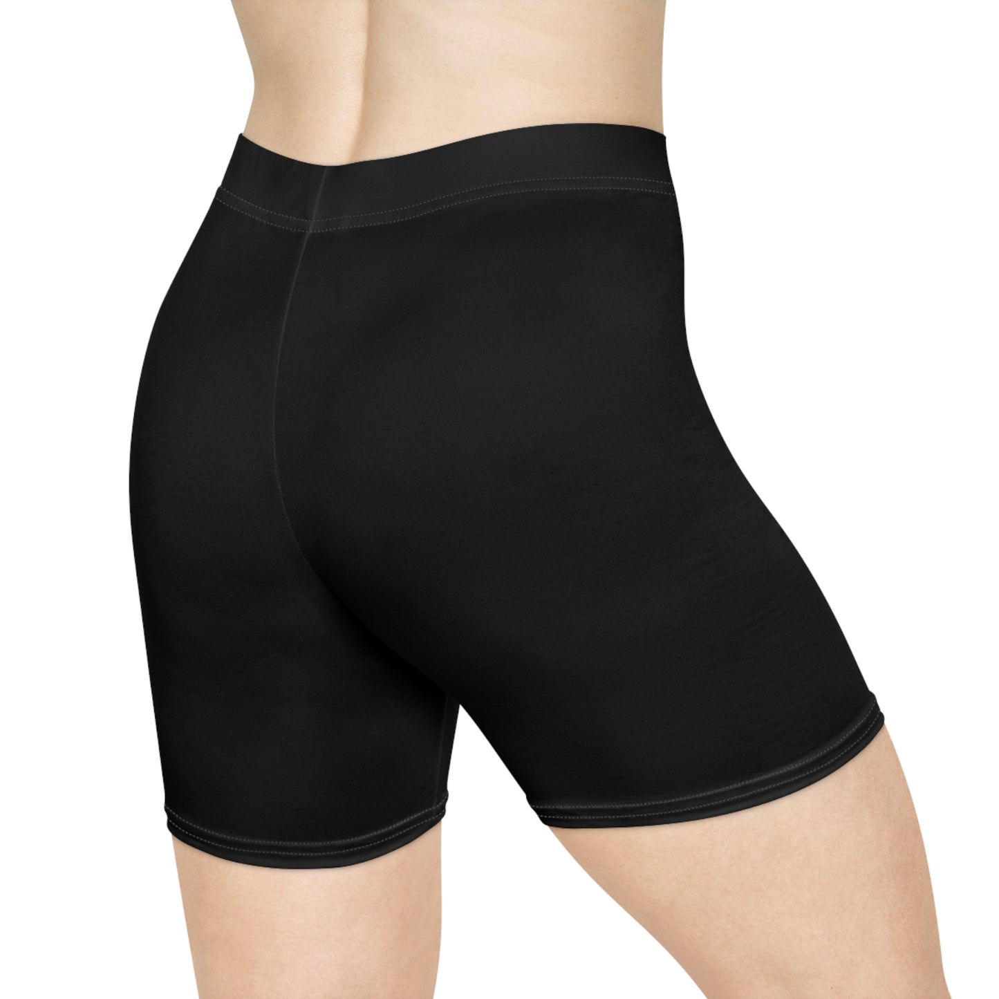 Bold Women's Biker Shorts with Fun Graphic, Workout Shorts, Casual Activewear, Summer Essentials, Festival Fashion, Gift Idea