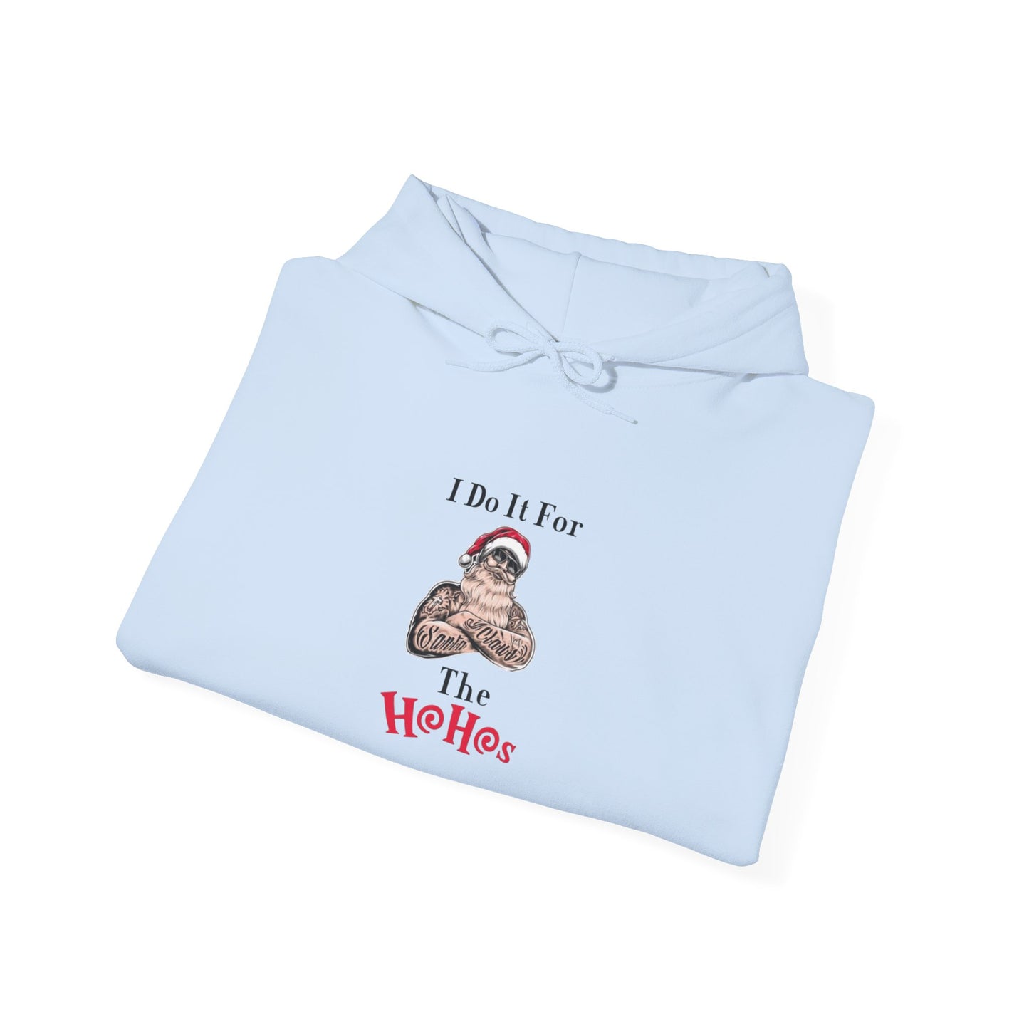 Funny Santa Holiday Sweatshirt, Cozy Gift for Sloth Lovers, Warm Hoodie for Christmas Parties, Casual Lounge Wear, Unique Present