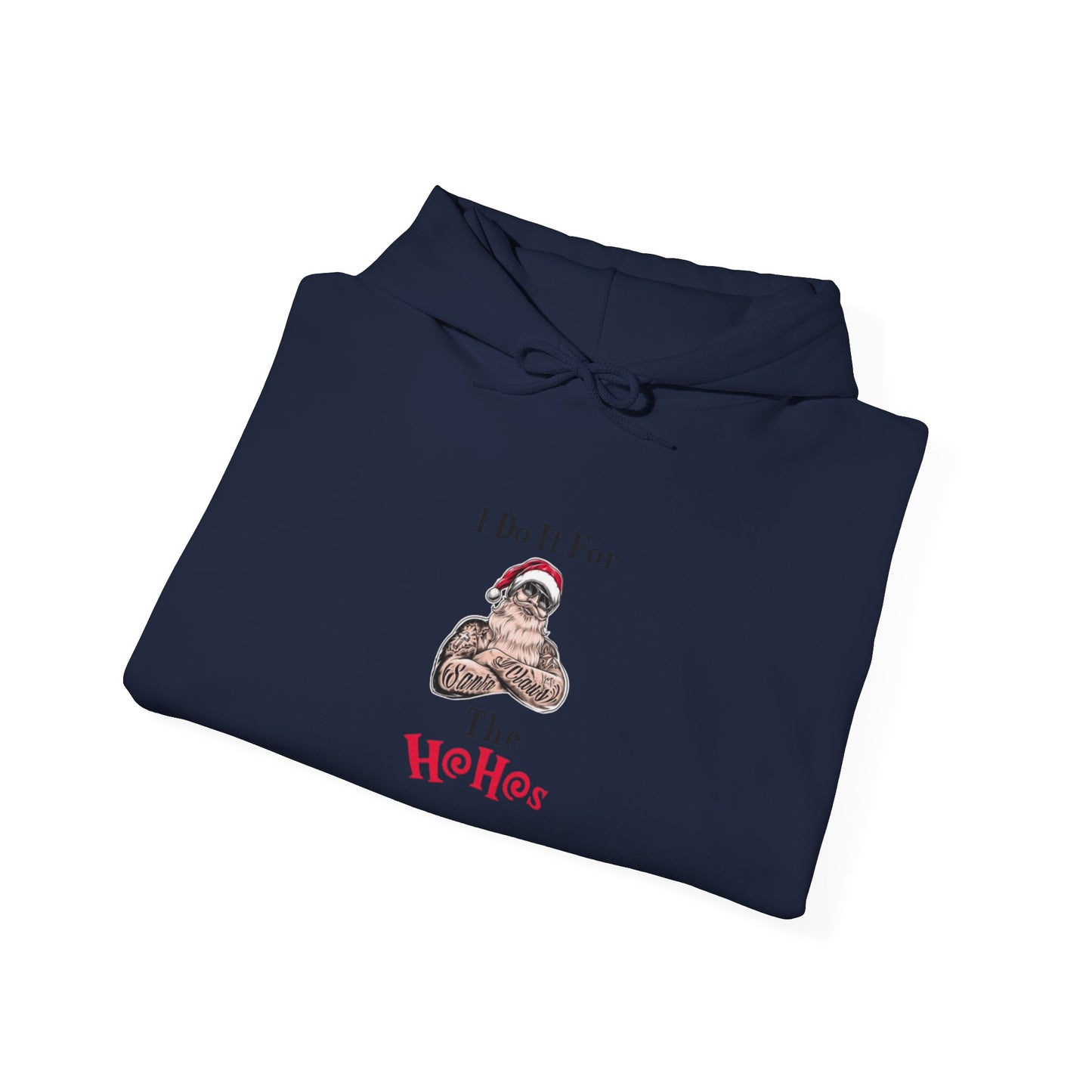 Funny Santa Holiday Sweatshirt, Cozy Gift for Sloth Lovers, Warm Hoodie for Christmas Parties, Casual Lounge Wear, Unique Present
