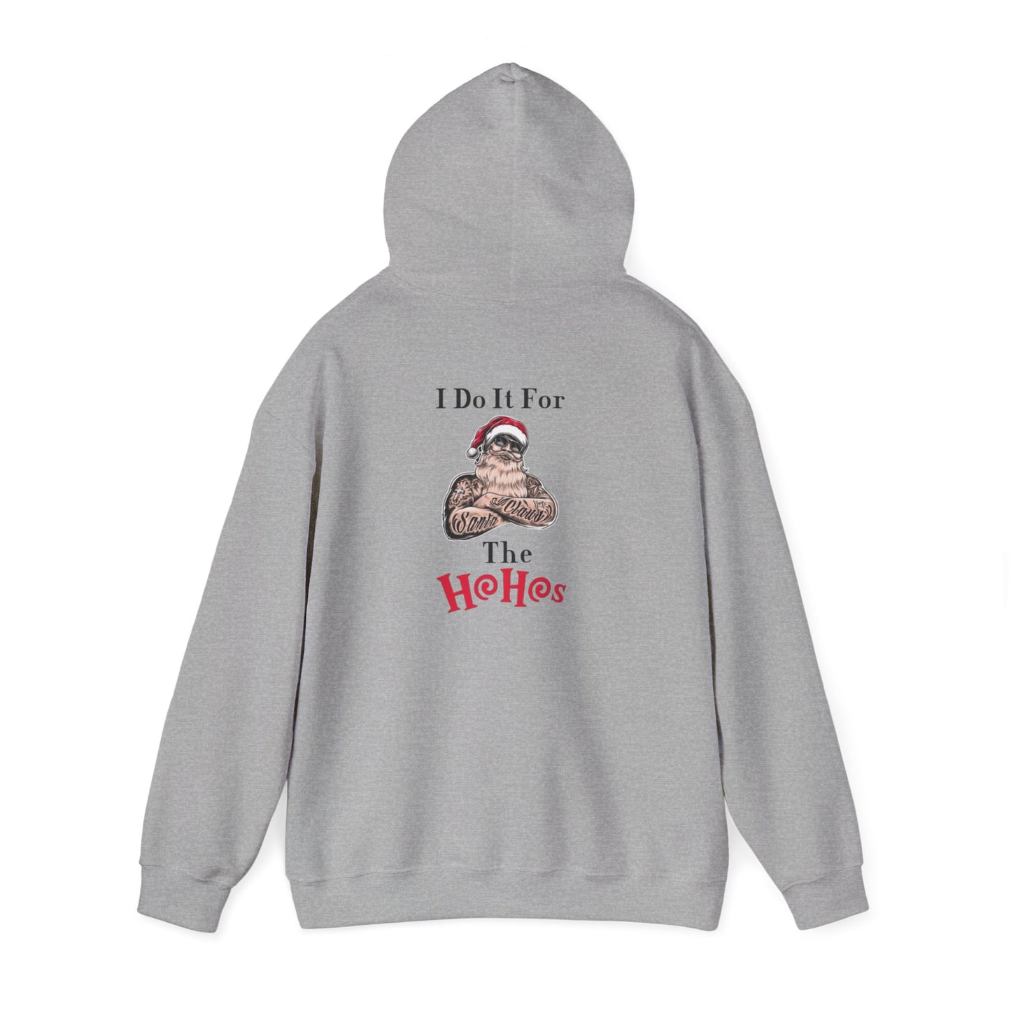 Funny Santa Holiday Sweatshirt, Cozy Gift for Sloth Lovers, Warm Hoodie for Christmas Parties, Casual Lounge Wear, Unique Present
