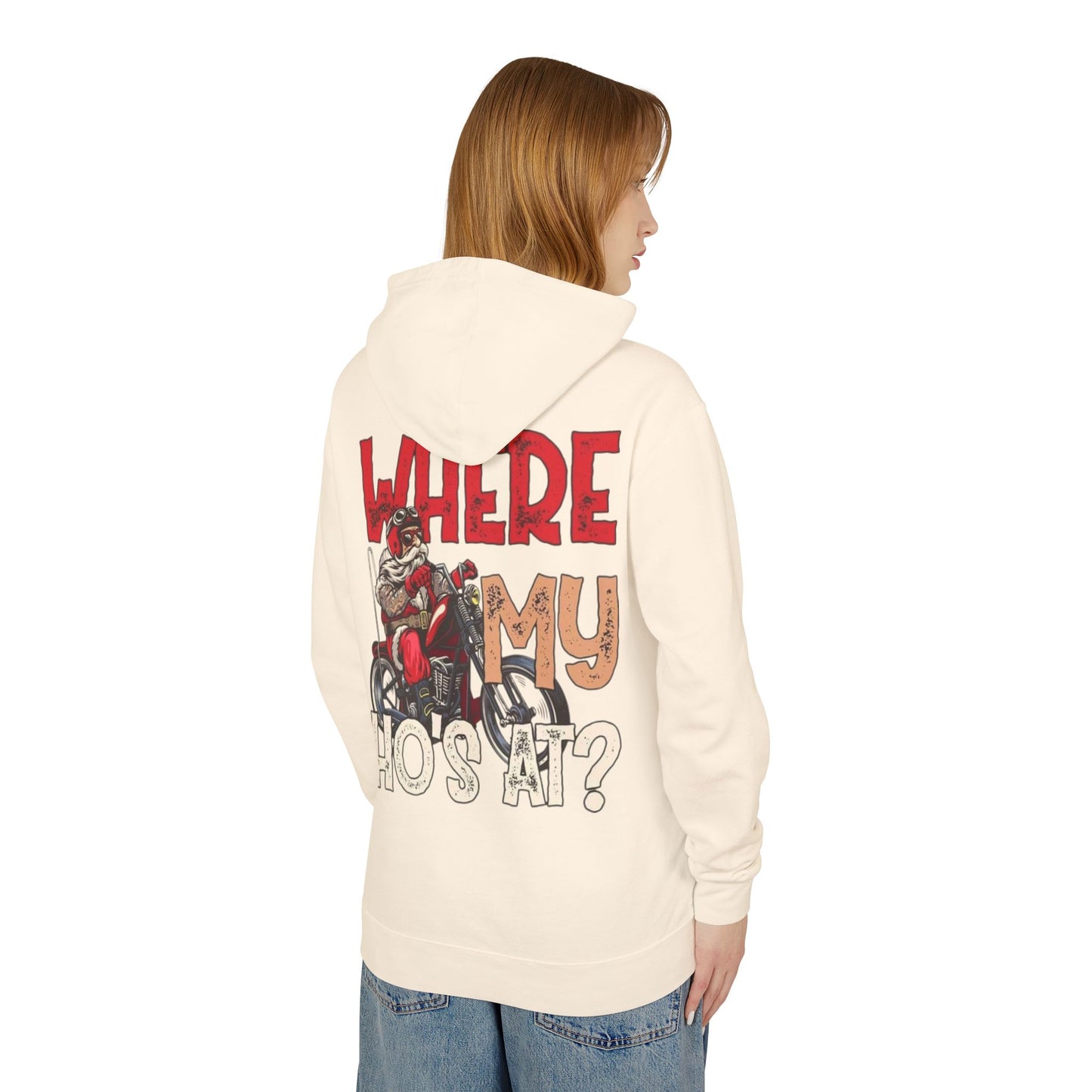 Unisex Hoodie with Fun Motorcycle Graphic, Trendy Loungewear, Perfect for Riders, Casual Weekend Wear, Unique Gift for Bikers