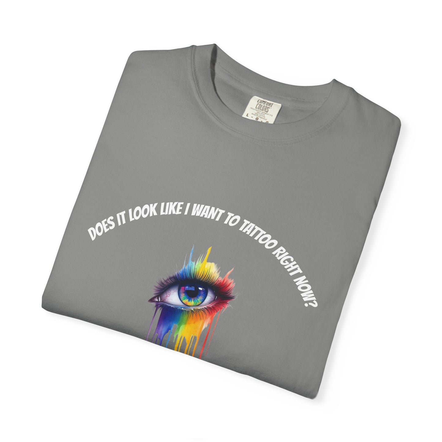 Vibrant Eye Art T-Shirt | Unisex Garment-Dyed Tee, Artistic Apparel, Colorful Fashion, Unique Gift, Everyday Wear