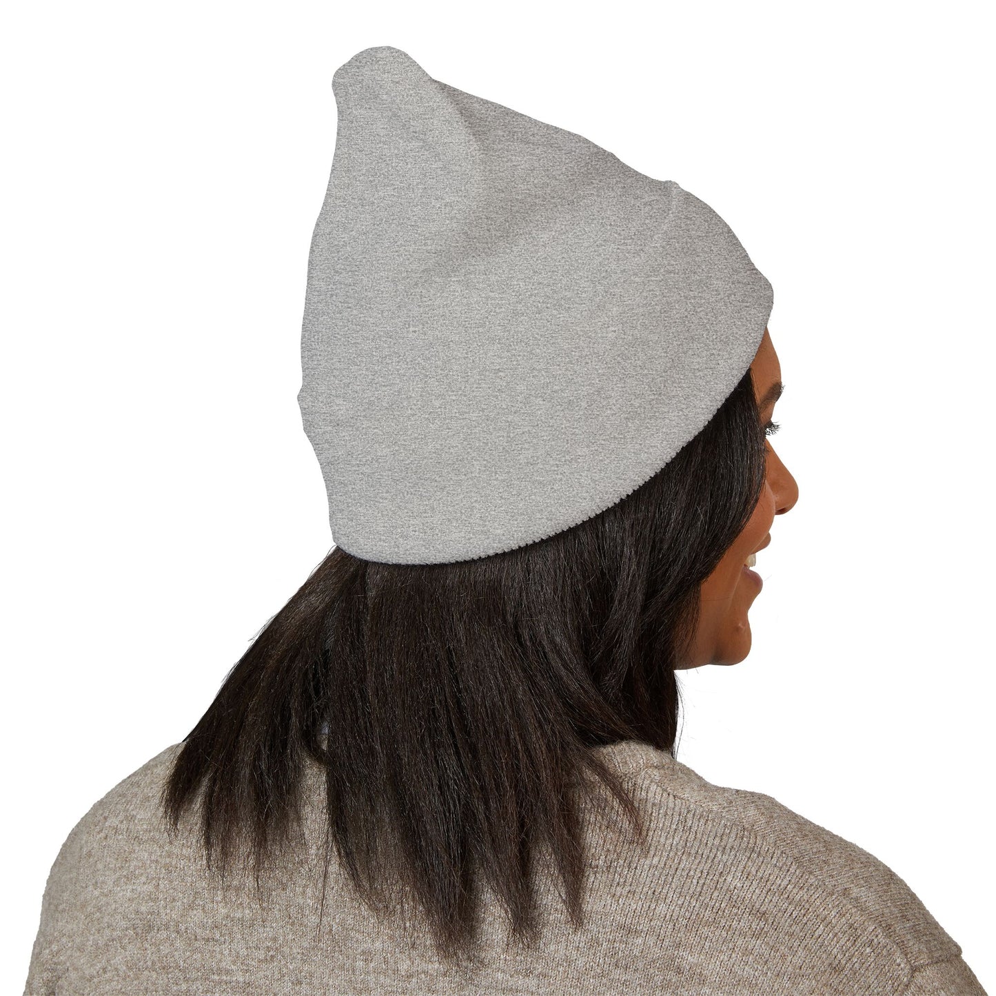 Stylish Cuffed Beanie - Embroidered Cozy Hat, Winter Accessory, Gifts for Her, Unisex Beanie, Perfect for Cold Days