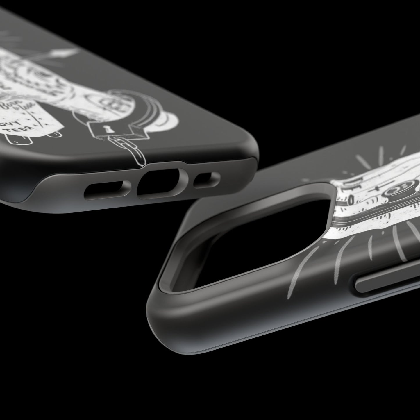 Magnetic Impact-Resistant Phone Case - Stylish & Protective, Ideal Gift for Friends, Holiday Essential, Trendy Accents, Unique Design