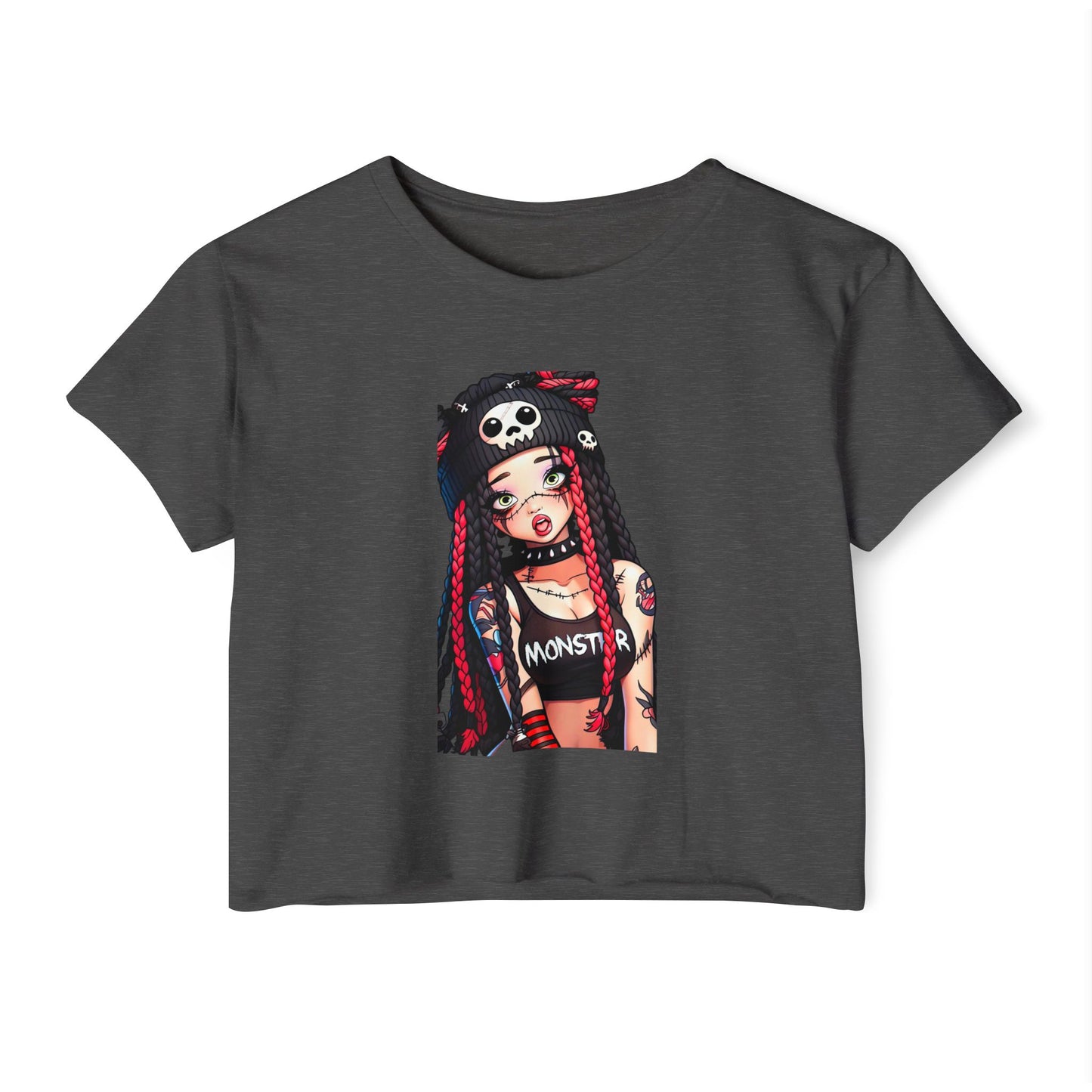Vibrant Women's Festival Crop Top - Statement Tee for Music Lovers, Perfect for Summer Events, Concerts, Parties, Casual Outings