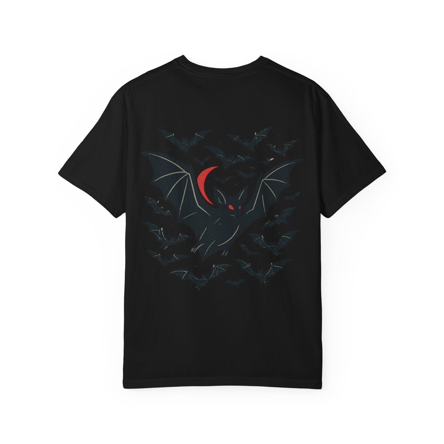 Halloween Themed Unisex T-Shirt with Bats and Humor