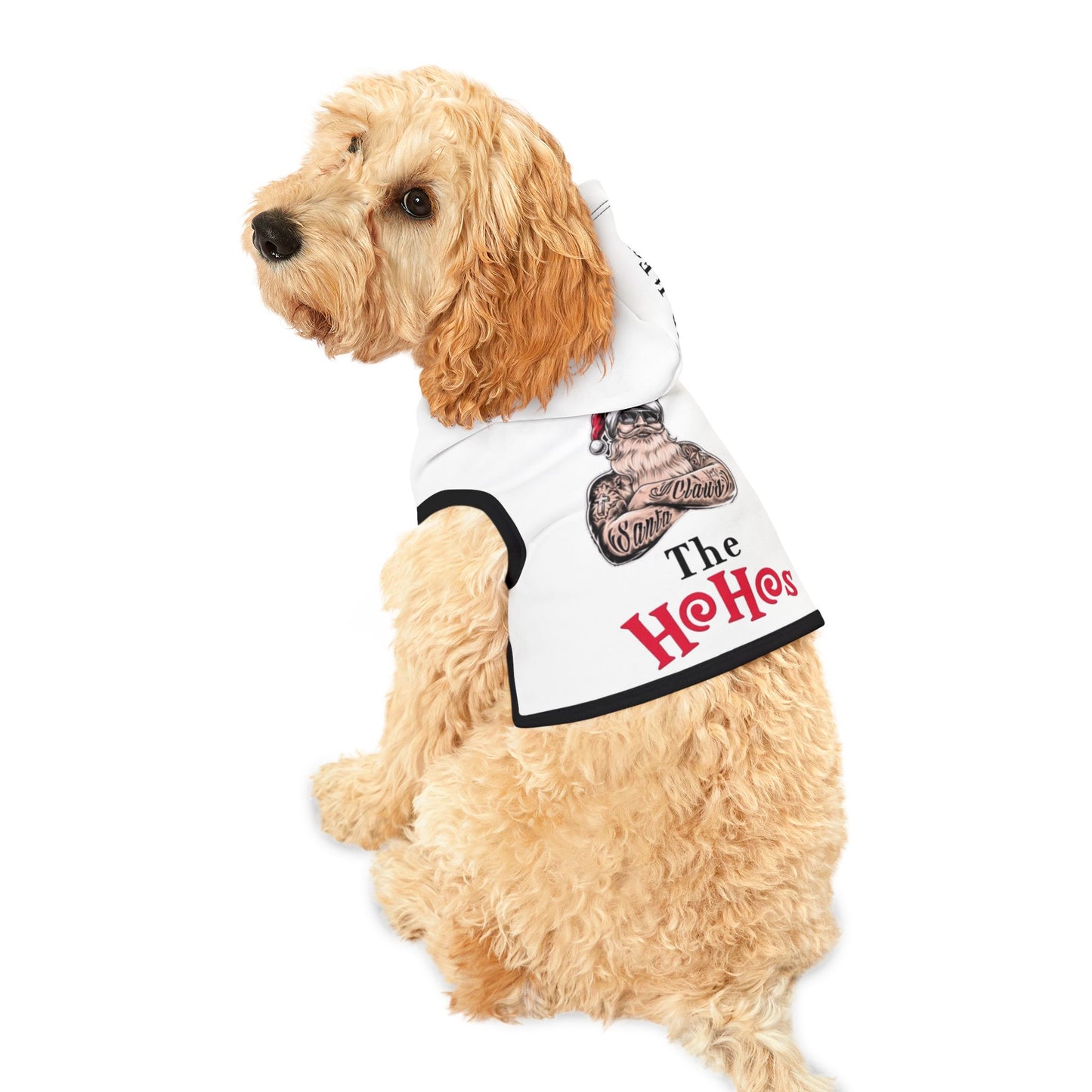 Funny Pet Hoodie for Holiday Cheer, Dog Sweater, Cute Pet Apparel, Christmas Gift, Pet Costume for Festive Occasions