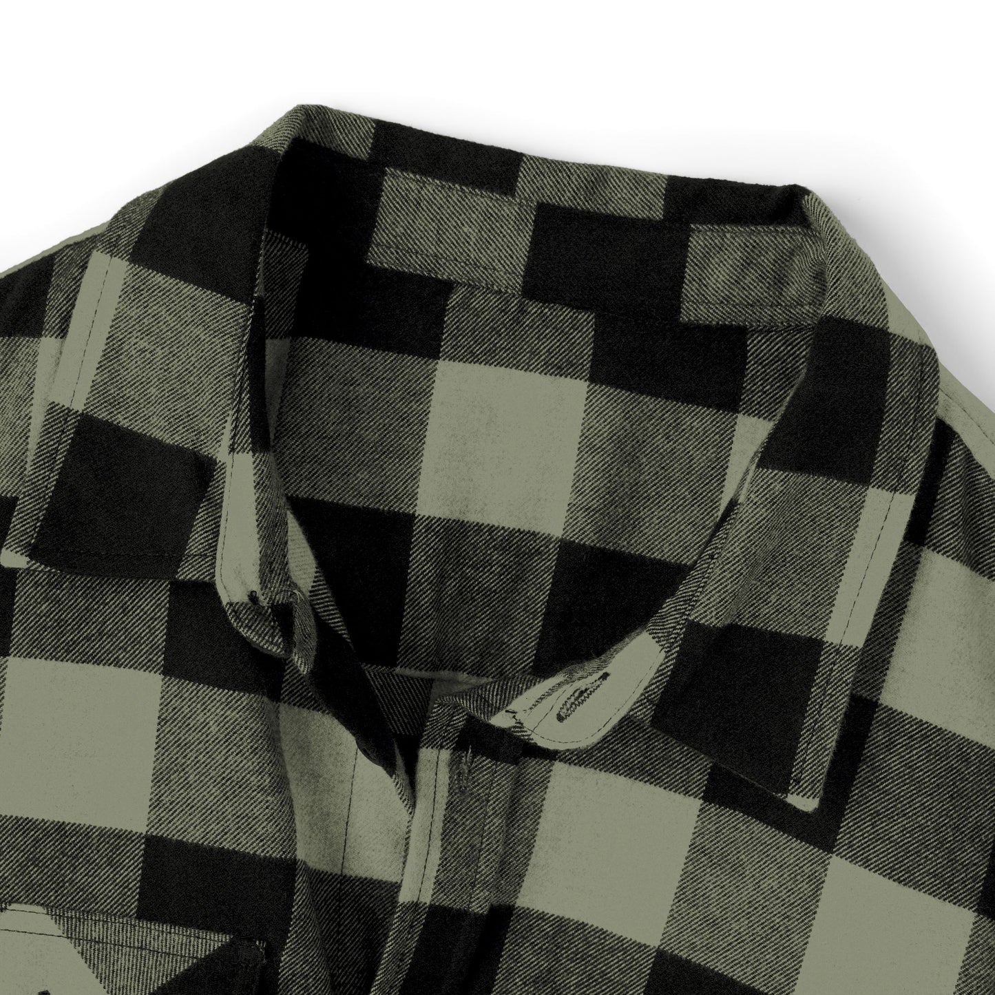 Cool Horror Graphic Unisex Flannel Shirt, Fall Style Shirt, Casual Layering Top, Halloween Gift, Grunge Aesthetic