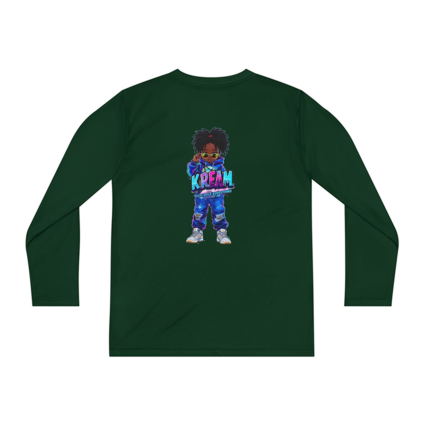 Youth Long Sleeve Tee for Trendy Kids, Cool Graphic Tee, Perfect for Birthdays, Playdates, School Events, Unique Gift Idea