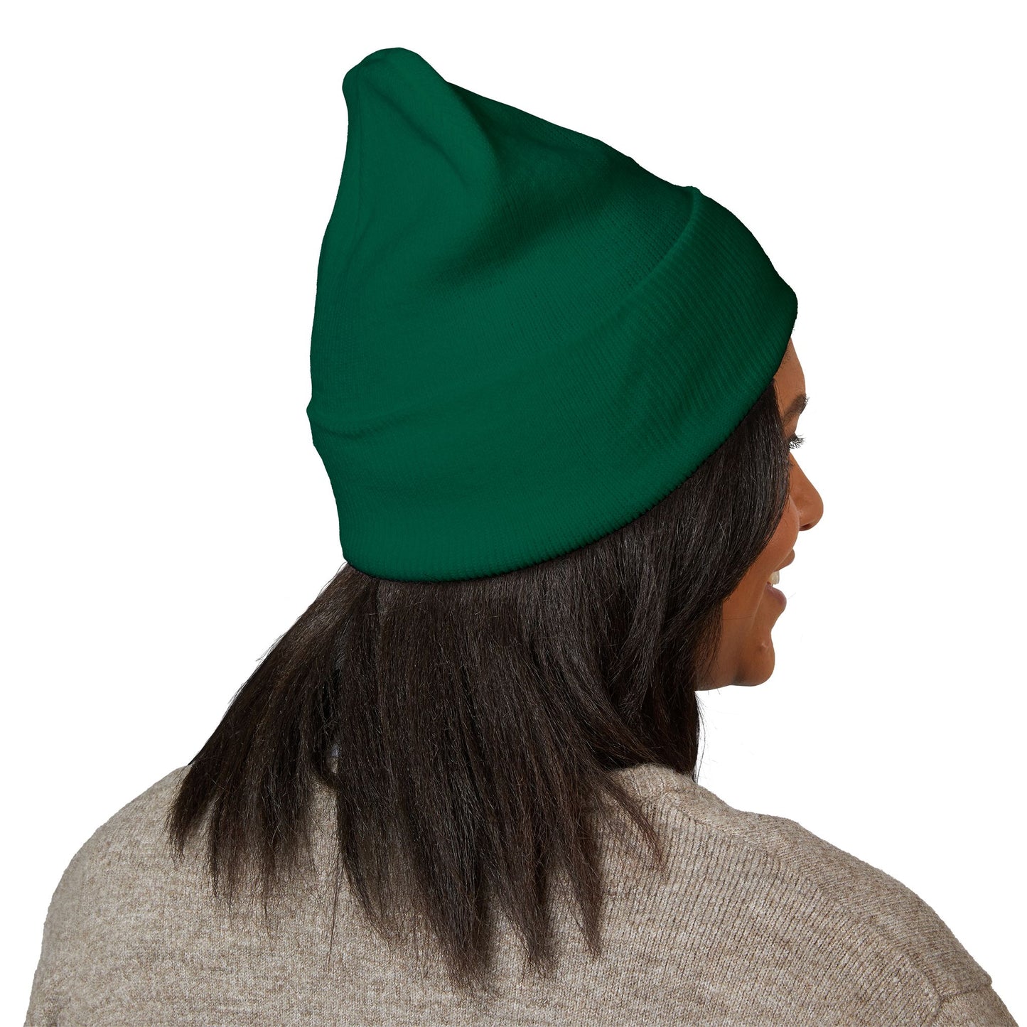 Stylish Cuffed Beanie - Embroidered Cozy Hat, Winter Accessory, Gifts for Her, Unisex Beanie, Perfect for Cold Days