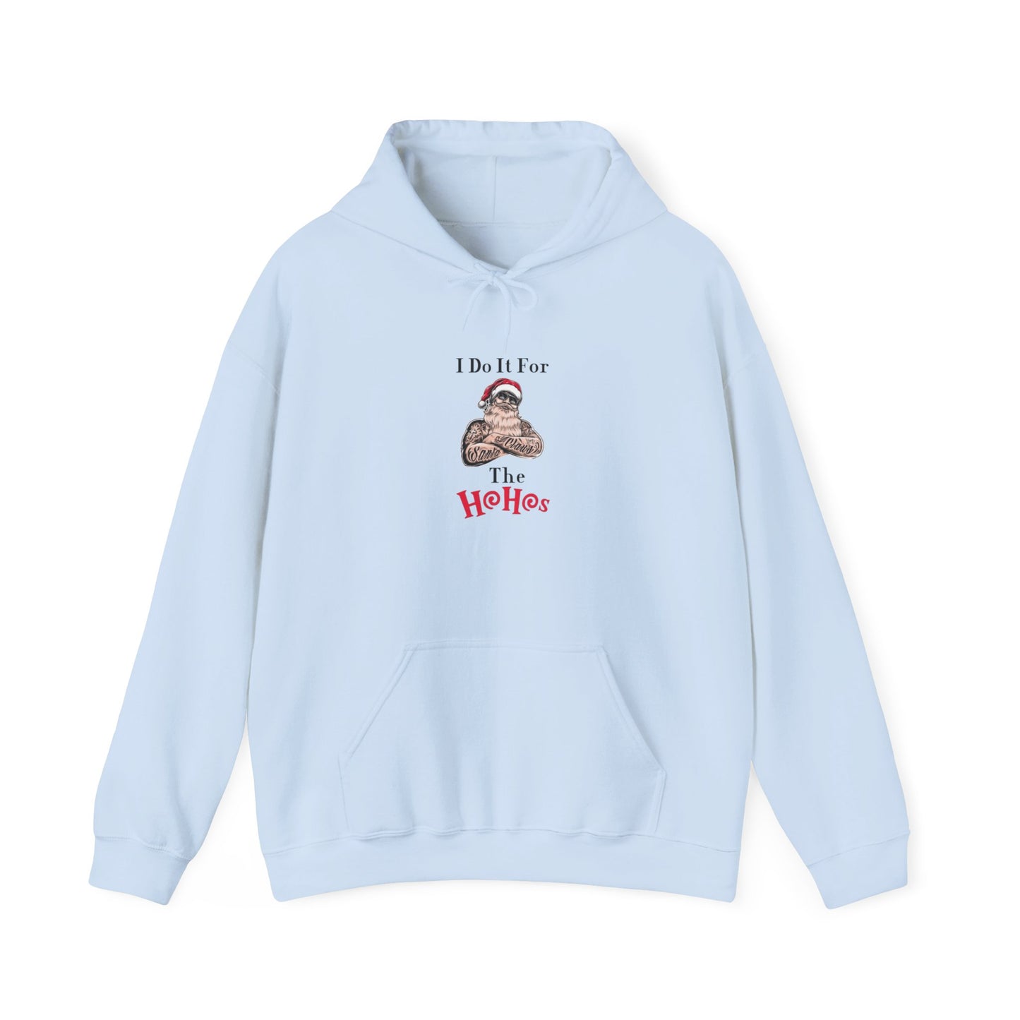 Funny Santa Holiday Sweatshirt, Cozy Gift for Sloth Lovers, Warm Hoodie for Christmas Parties, Casual Lounge Wear, Unique Present