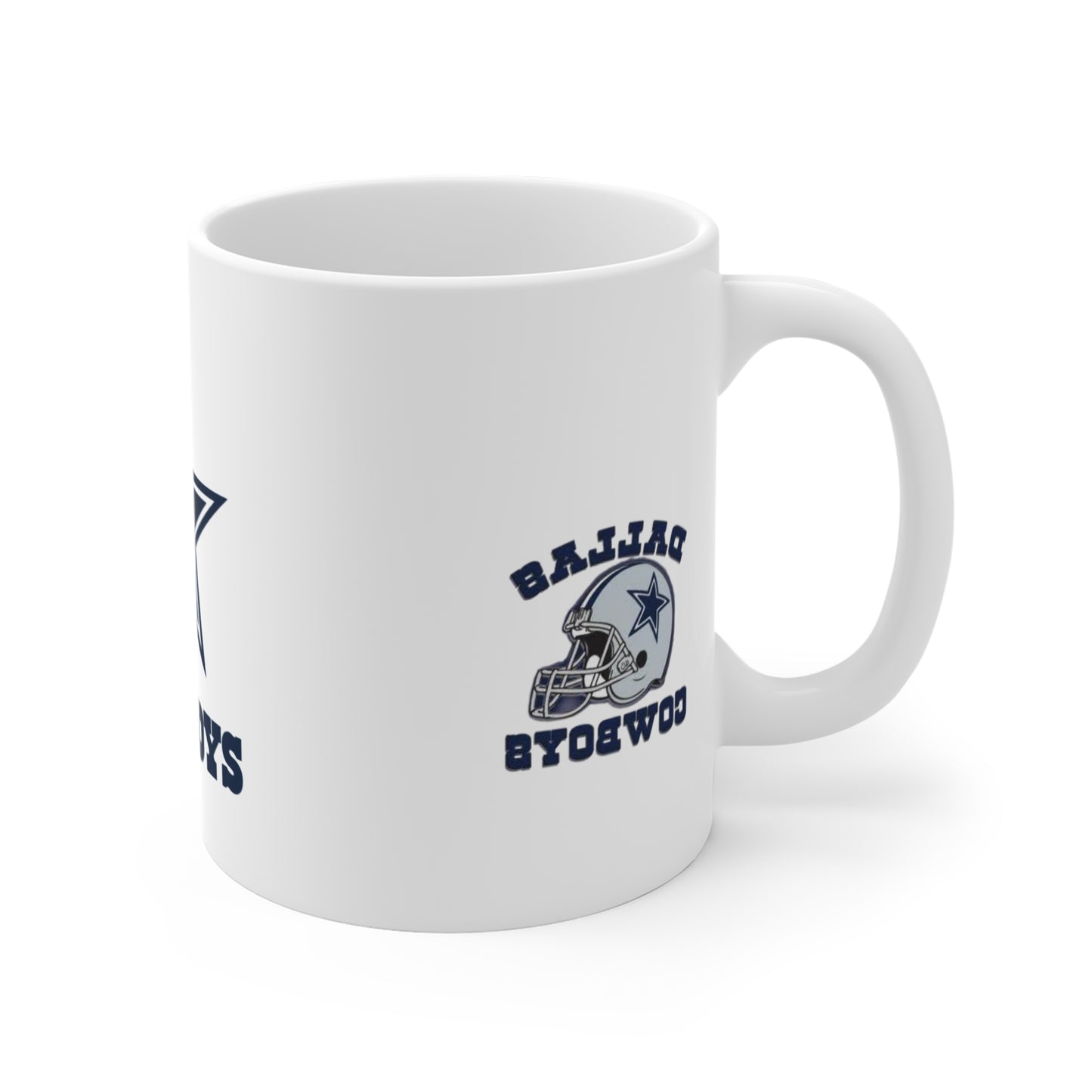 Dallas Cowboys Mug - 11oz Team Spirit Coffee Cup, NFL Fan Gift, Sports Drinkware for Game Day, Collectible Memorabilia, Football Lover's Cup