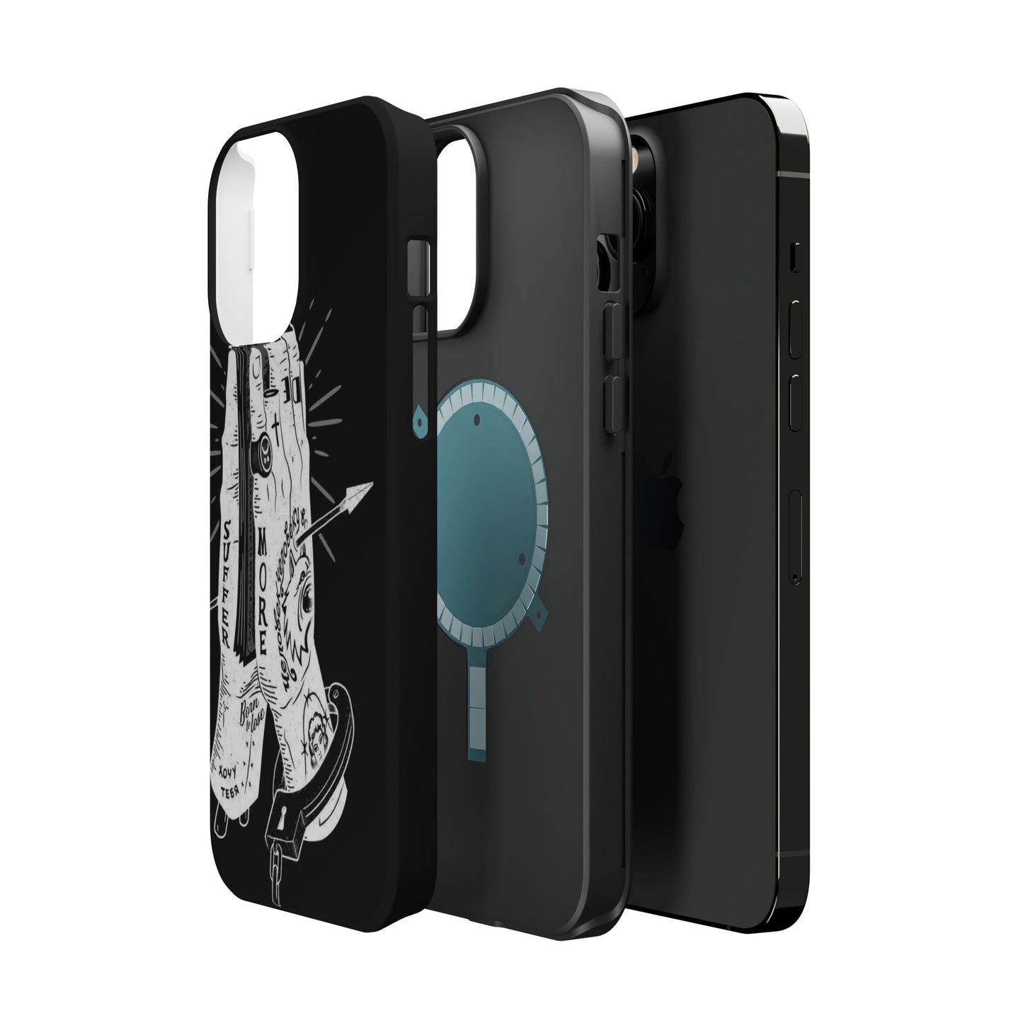 Magnetic Impact-Resistant Phone Case - Stylish & Protective, Ideal Gift for Friends, Holiday Essential, Trendy Accents, Unique Design