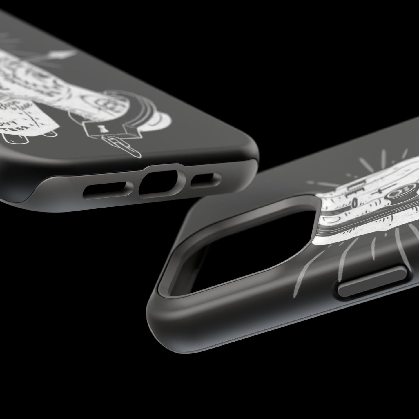 Magnetic Impact-Resistant Phone Case - Stylish & Protective, Ideal Gift for Friends, Holiday Essential, Trendy Accents, Unique Design
