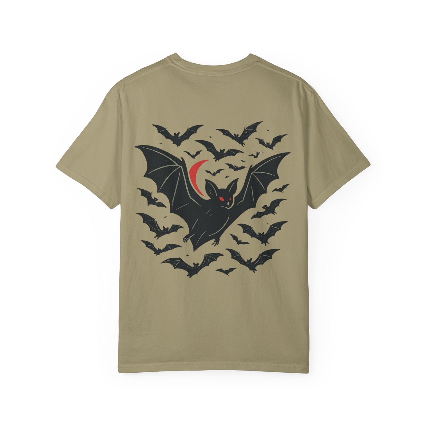 Halloween Themed Unisex T-Shirt with Bats and Humor