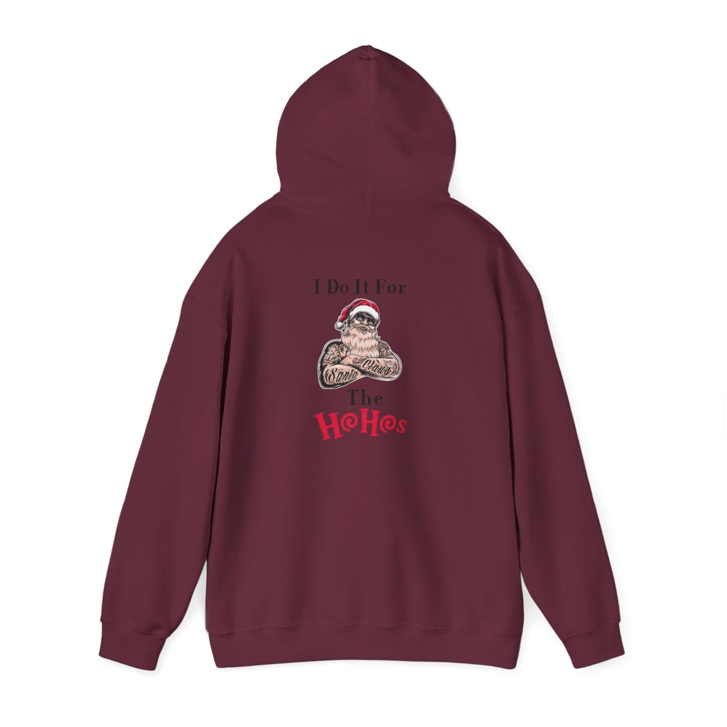 Funny Santa Holiday Sweatshirt, Cozy Gift for Sloth Lovers, Warm Hoodie for Christmas Parties, Casual Lounge Wear, Unique Present