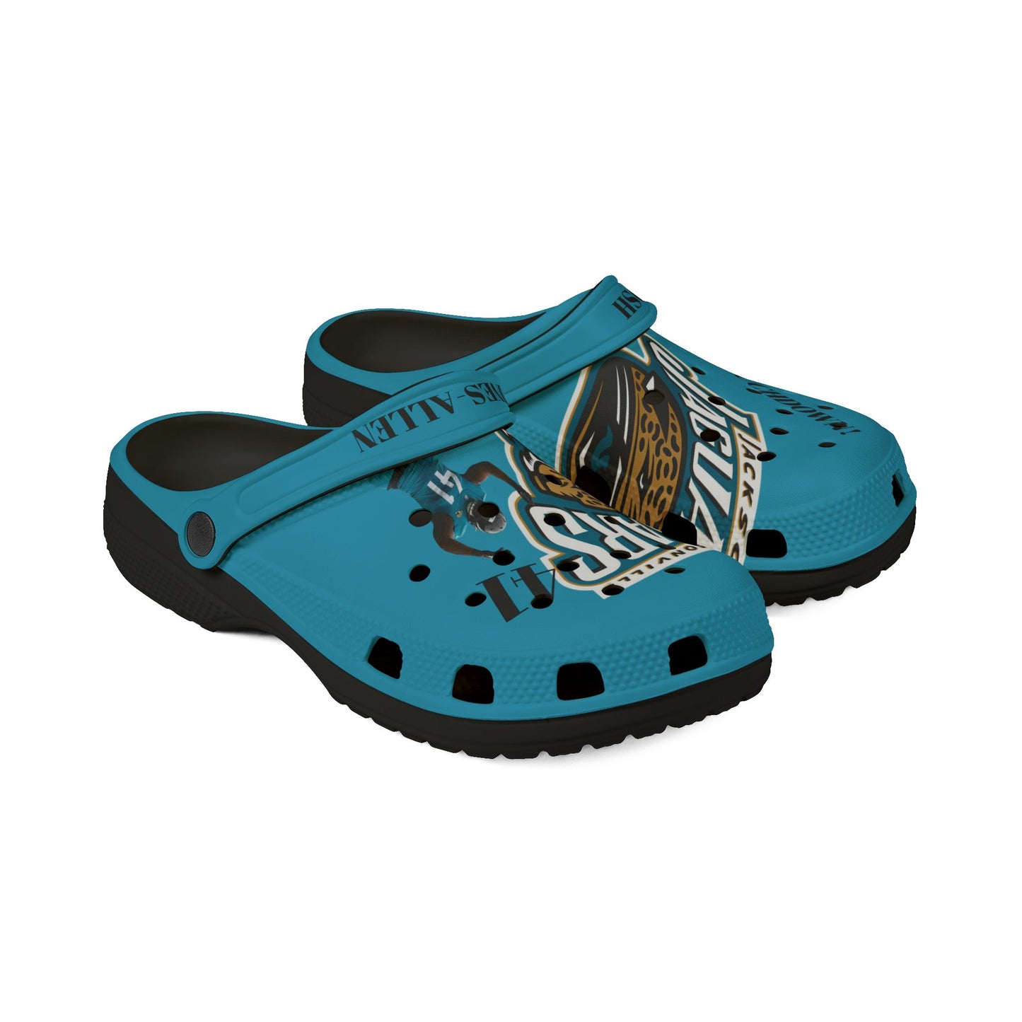 Stylish EVA Foam Clogs for Sports Enthusiasts, Comfort Footwear, Casual Shoes, Gift for Fans, Outdoor Wear, Lightweight Slip-Ons