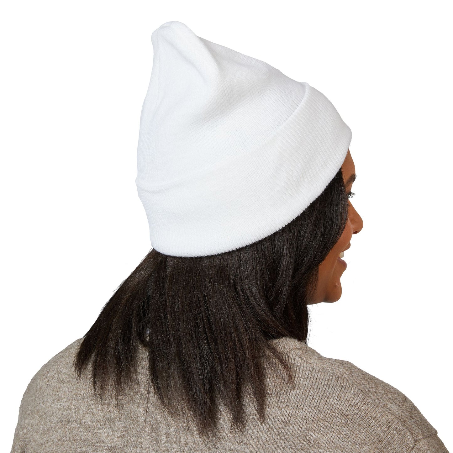 Stylish Cuffed Beanie - Embroidered Cozy Hat, Winter Accessory, Gifts for Her, Unisex Beanie, Perfect for Cold Days