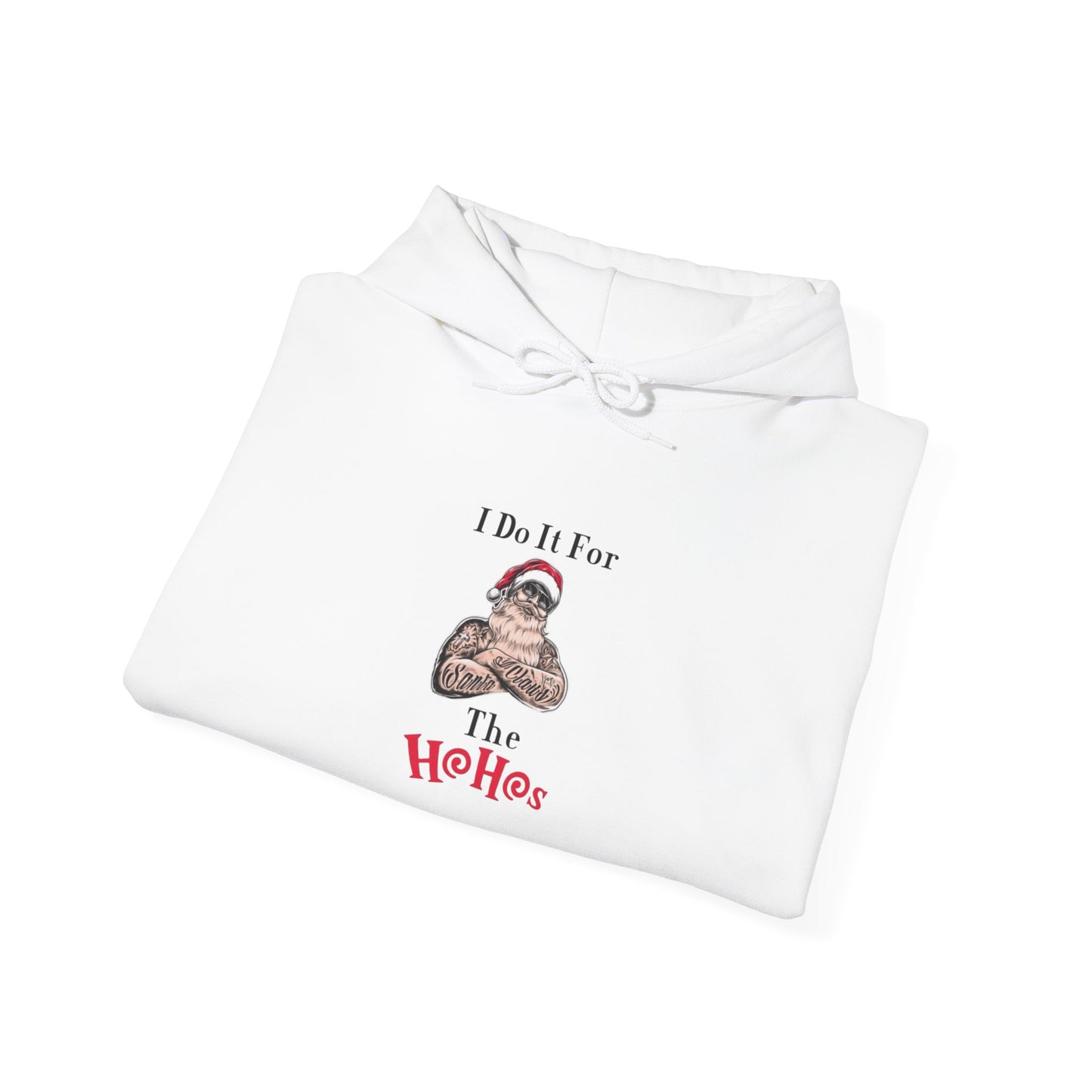 Funny Santa Holiday Sweatshirt, Cozy Gift for Sloth Lovers, Warm Hoodie for Christmas Parties, Casual Lounge Wear, Unique Present