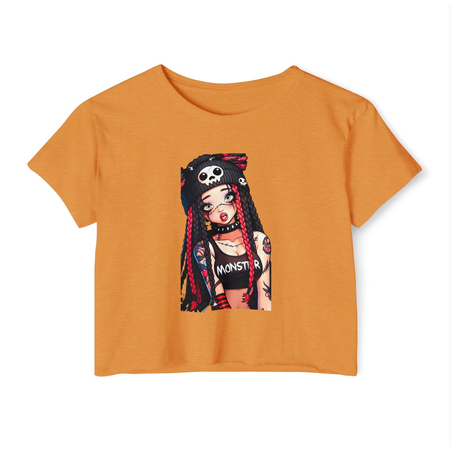 Vibrant Women's Festival Crop Top - Statement Tee for Music Lovers, Perfect for Summer Events, Concerts, Parties, Casual Outings