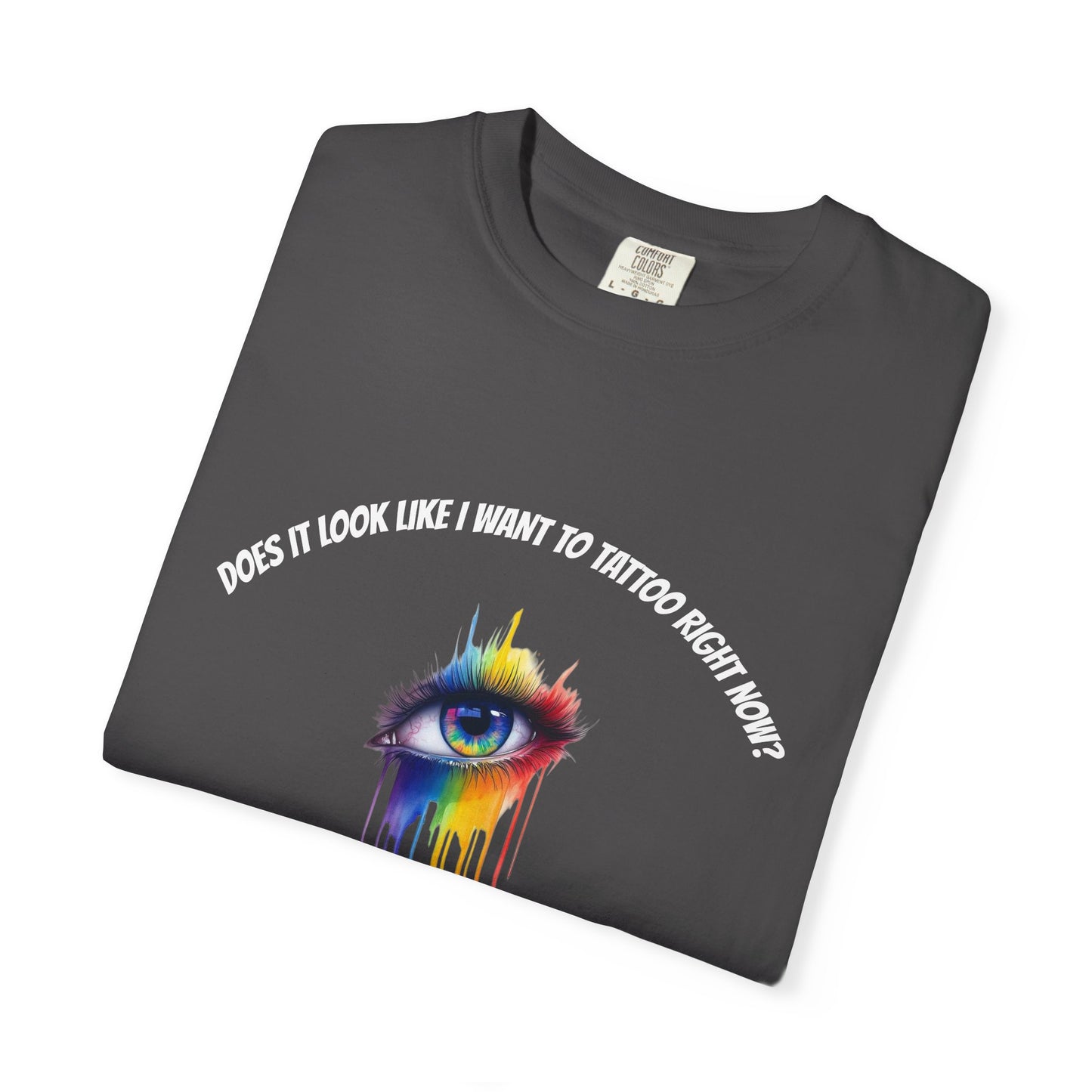 Vibrant Eye Art T-Shirt | Unisex Garment-Dyed Tee, Artistic Apparel, Colorful Fashion, Unique Gift, Everyday Wear