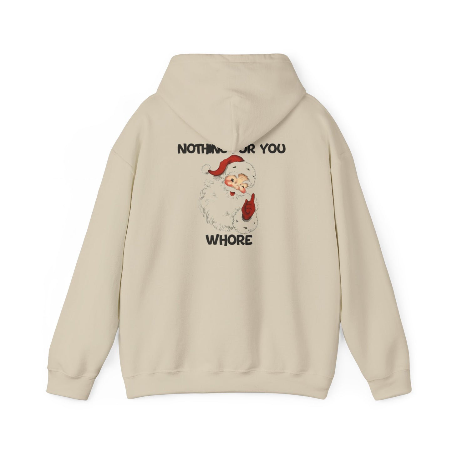 Funny Christmas Hoodie, Unisex Holiday Sweatshirt, Santa Humor Gift, Christmas Party Apparel, Gift for Friends, Winter Fashion, Cozy Wear