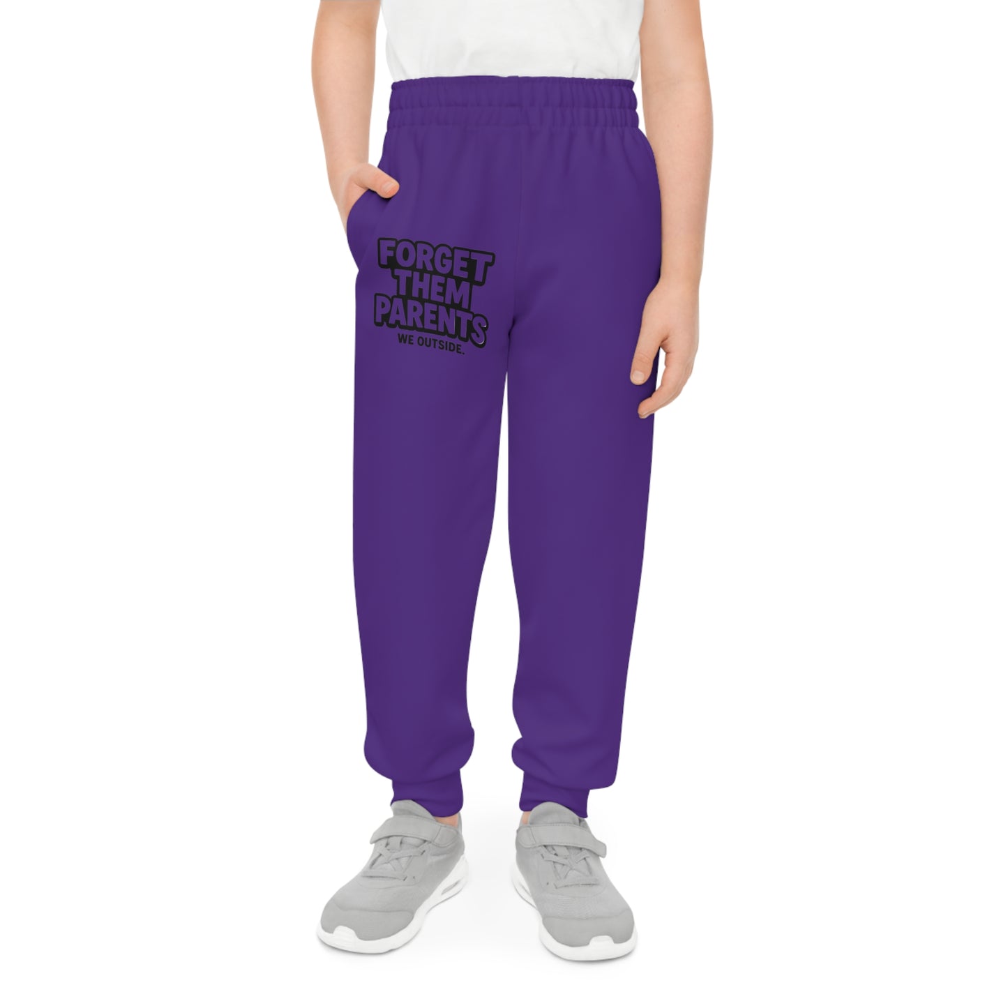 Youth Joggers with Sassy Print | Fun Activewear for Kids | Ideal for Birthdays, Parties, Relaxing, Sports, Everyday Wear