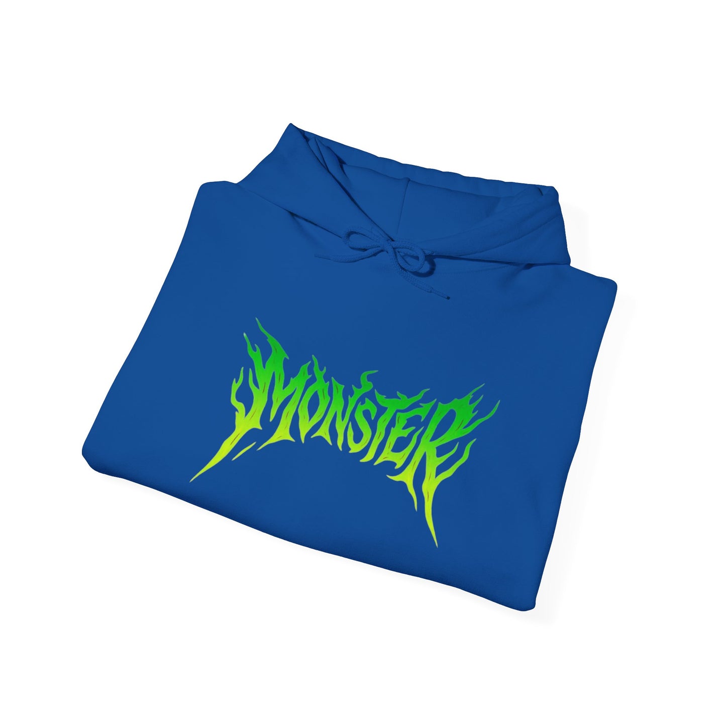 Monster Vibe Unisex Hooded Sweatshirt, Streetwear, Casual Hoodie, Graphic Sweatshirt, Cool Gift, Halloween Apparel, Everyday Wear
