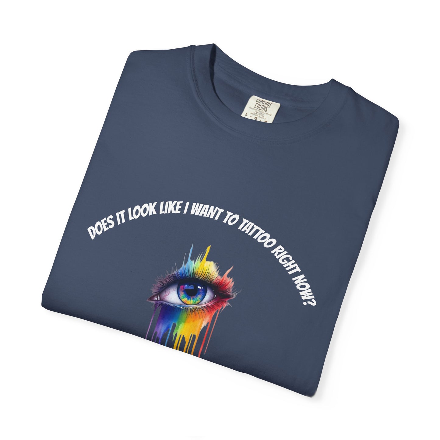 Vibrant Eye Art T-Shirt | Unisex Garment-Dyed Tee, Artistic Apparel, Colorful Fashion, Unique Gift, Everyday Wear