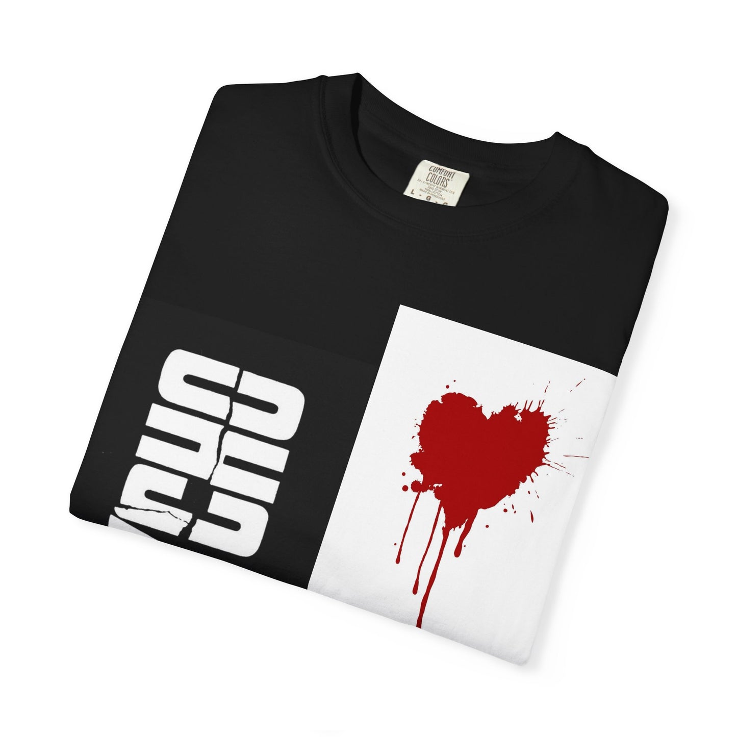 Psycho Heart Graphic T-shirt, Cool Unisex Tee, Casual Streetwear, Gift for Him or Her, Halloween Apparel, Edgy Fashion Statement