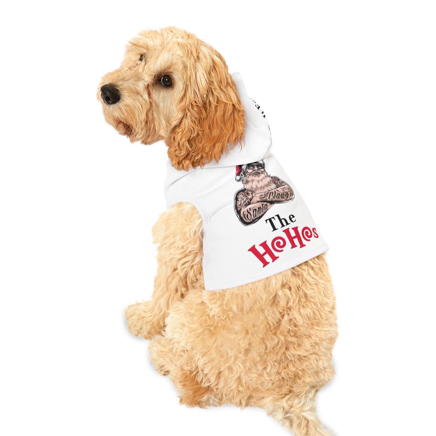 Funny Pet Hoodie for Holiday Cheer, Dog Sweater, Cute Pet Apparel, Christmas Gift, Pet Costume for Festive Occasions